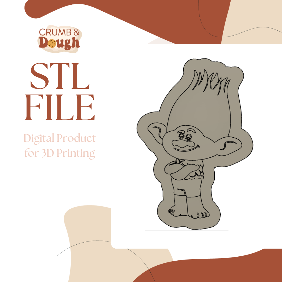 Branch Cookie Stamp & Cutter STL File