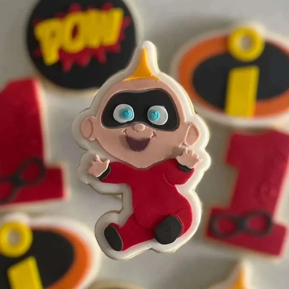 The Incredibles Jack Jack Cookie Stamp & Cutter