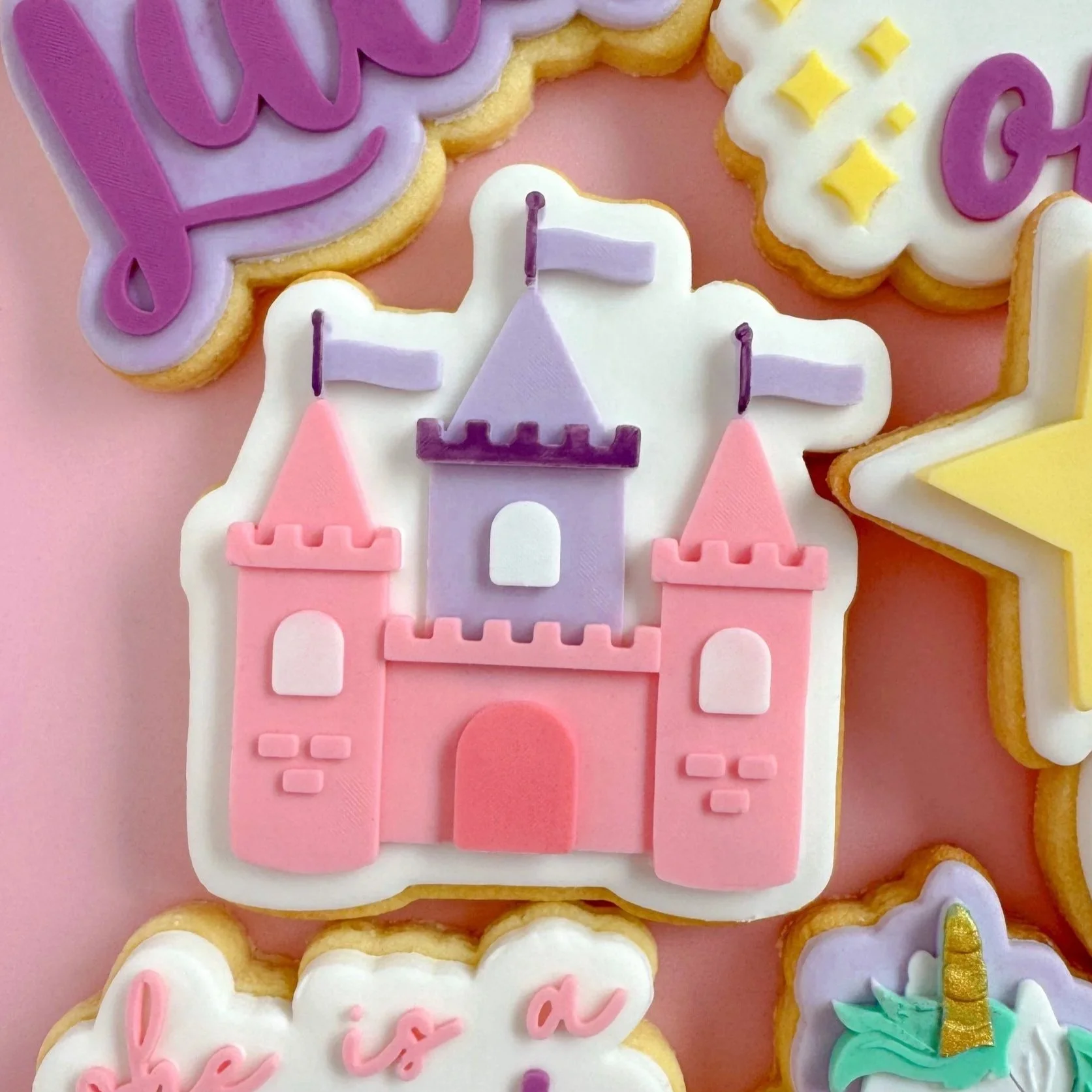 Princess Castle Cookie Stamp & Cutter