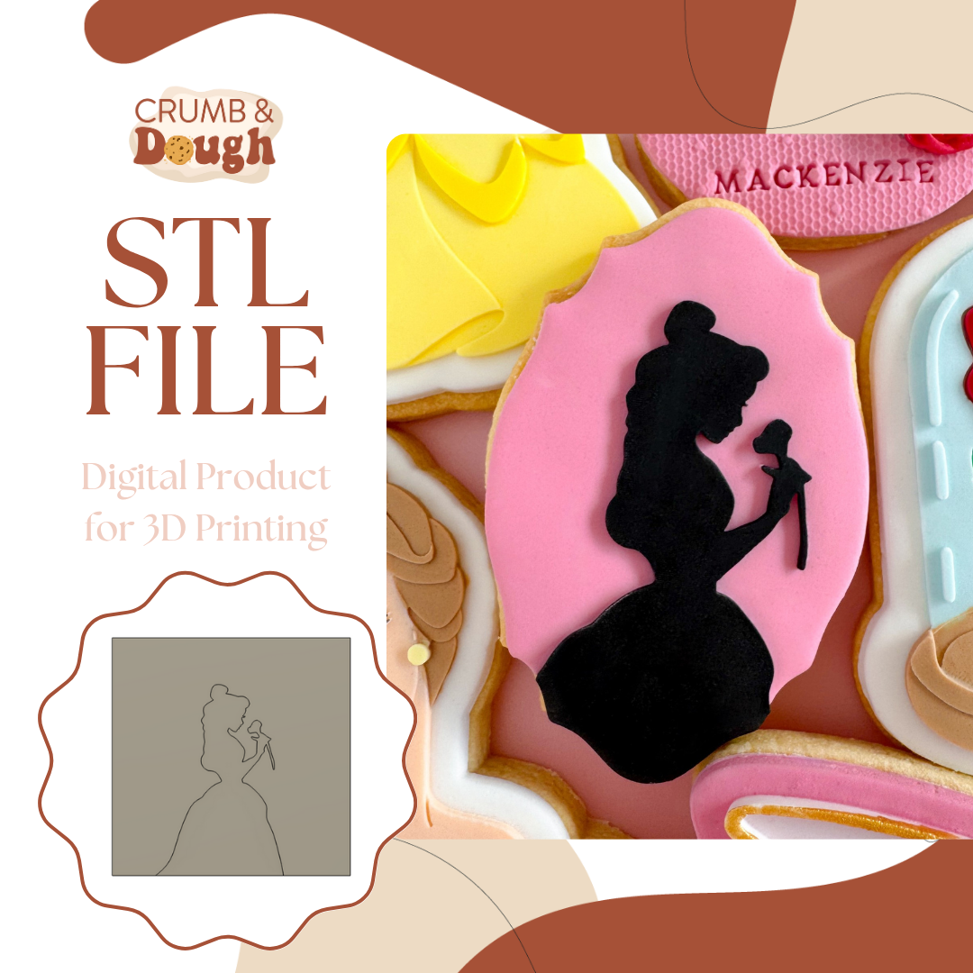Disney Princess Belle Silhouette.png
