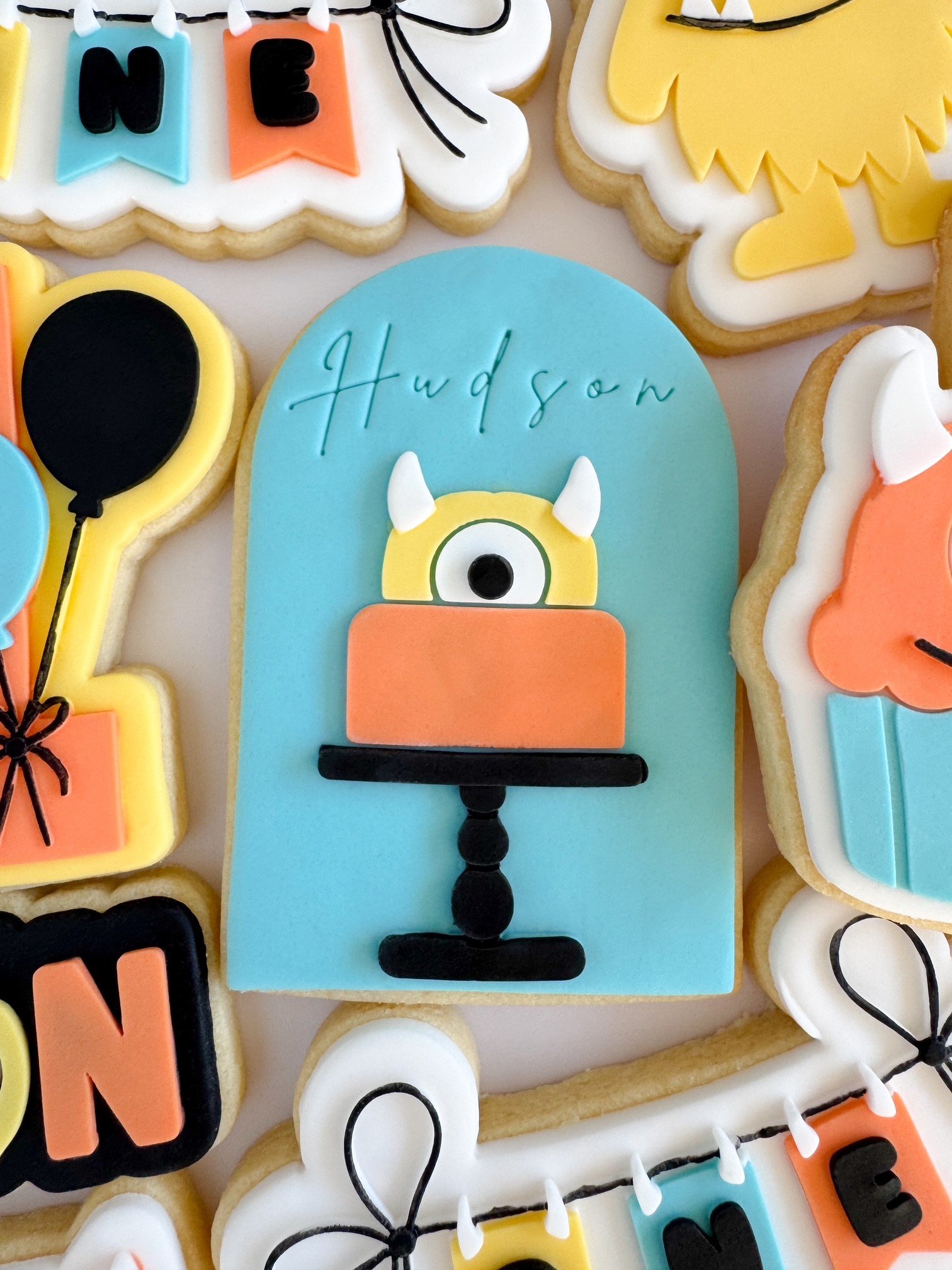 Monster Cake Arch Cookie Stamp & Cutter