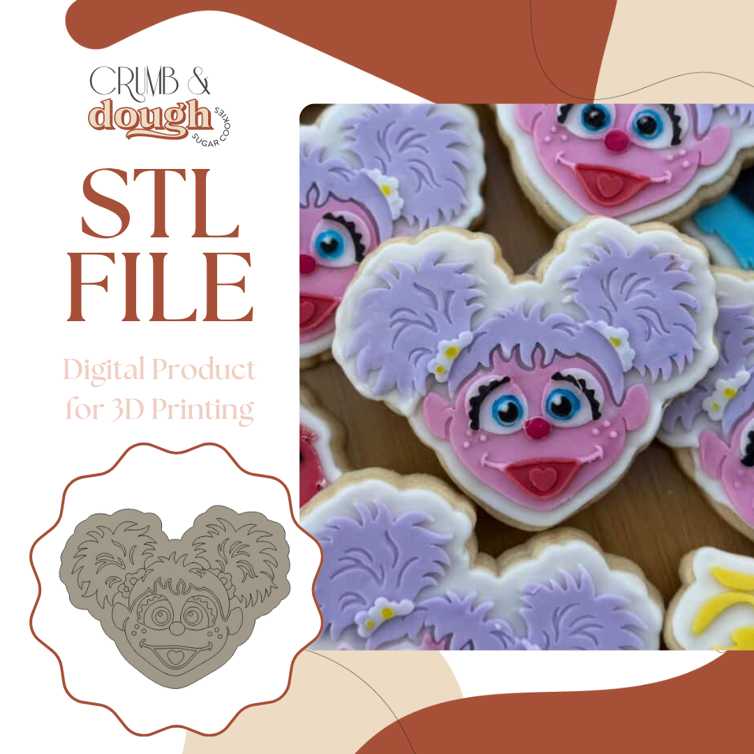 Abby Cadabby Cookie Stamp & Cutter STL File