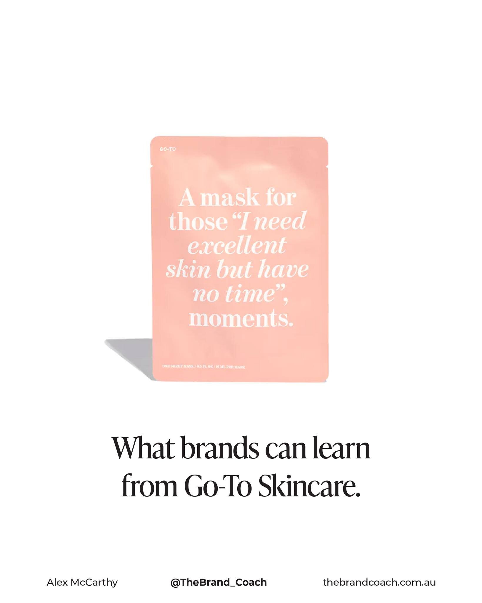 As one of the most personality filled skincare brands on the market 💅 let&rsquo;s celebrate Go-To&rsquo;s &ldquo;Tennaversary&rdquo; with a look at what you can learn from their success 🍑

 #thebrandcoach #brandidentitydesign #brandidentity #brandi