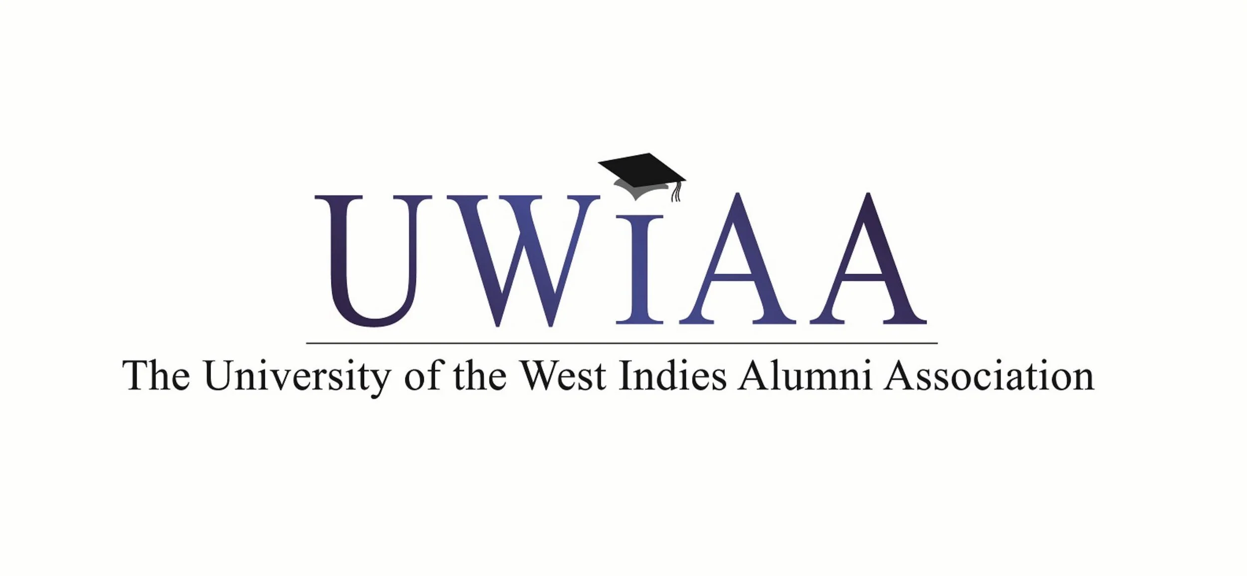 UWIAA logo with a graduation cap above the letter U, and the text "The University of the West Indies Alumni Association."
