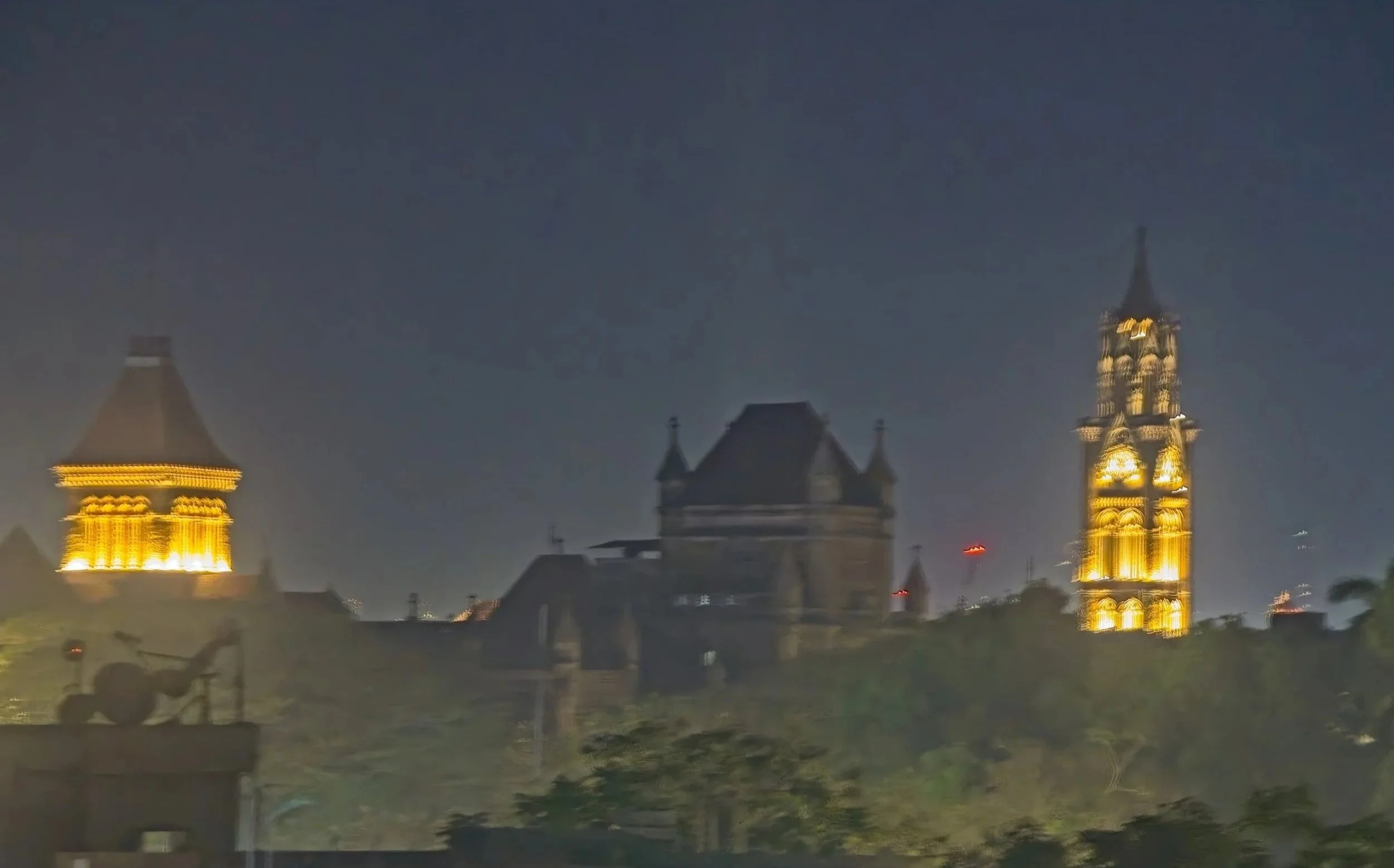 The Museum at night