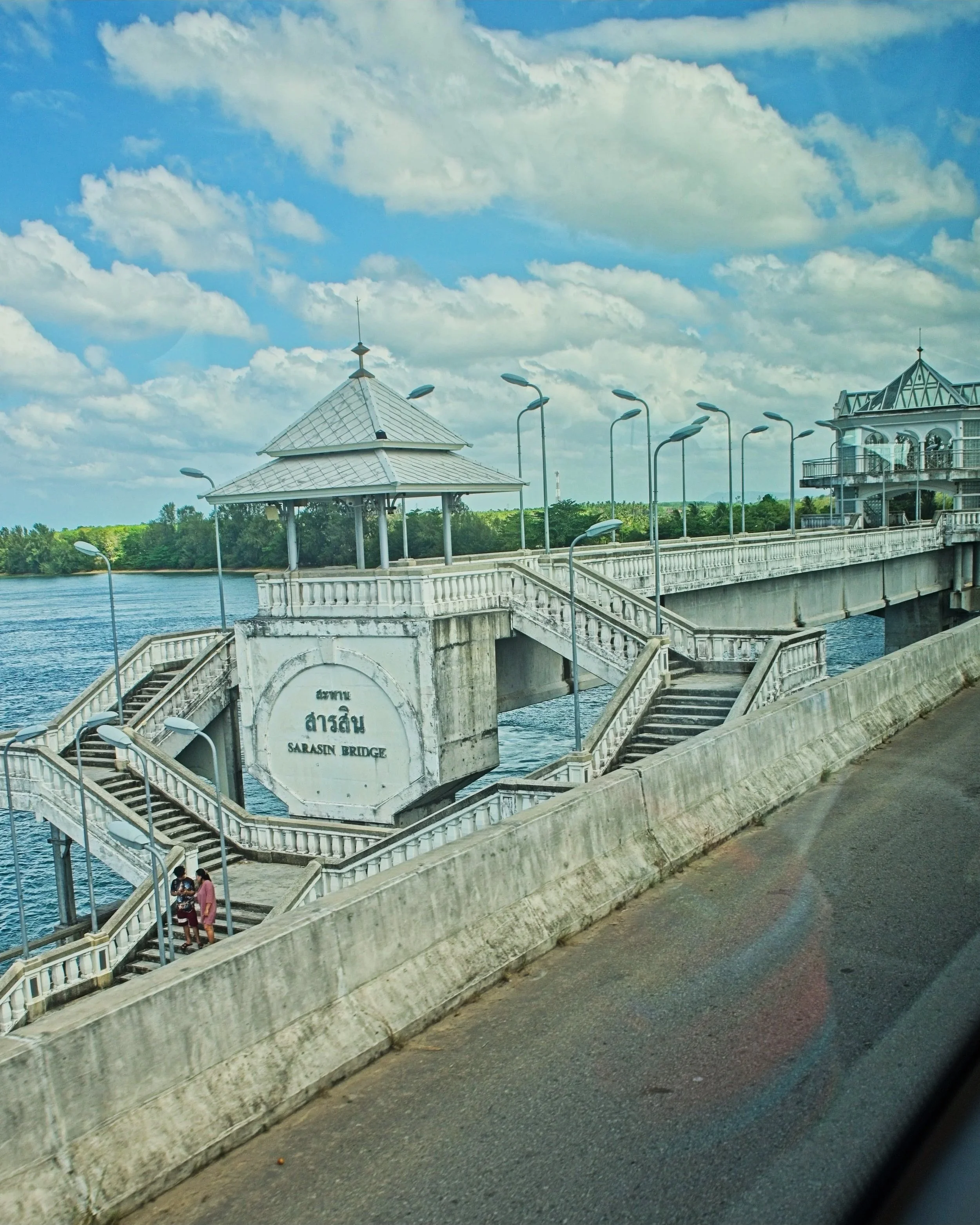 Sarasin Bridge connects the island of Phuket with Phang Nga in southern Thailand