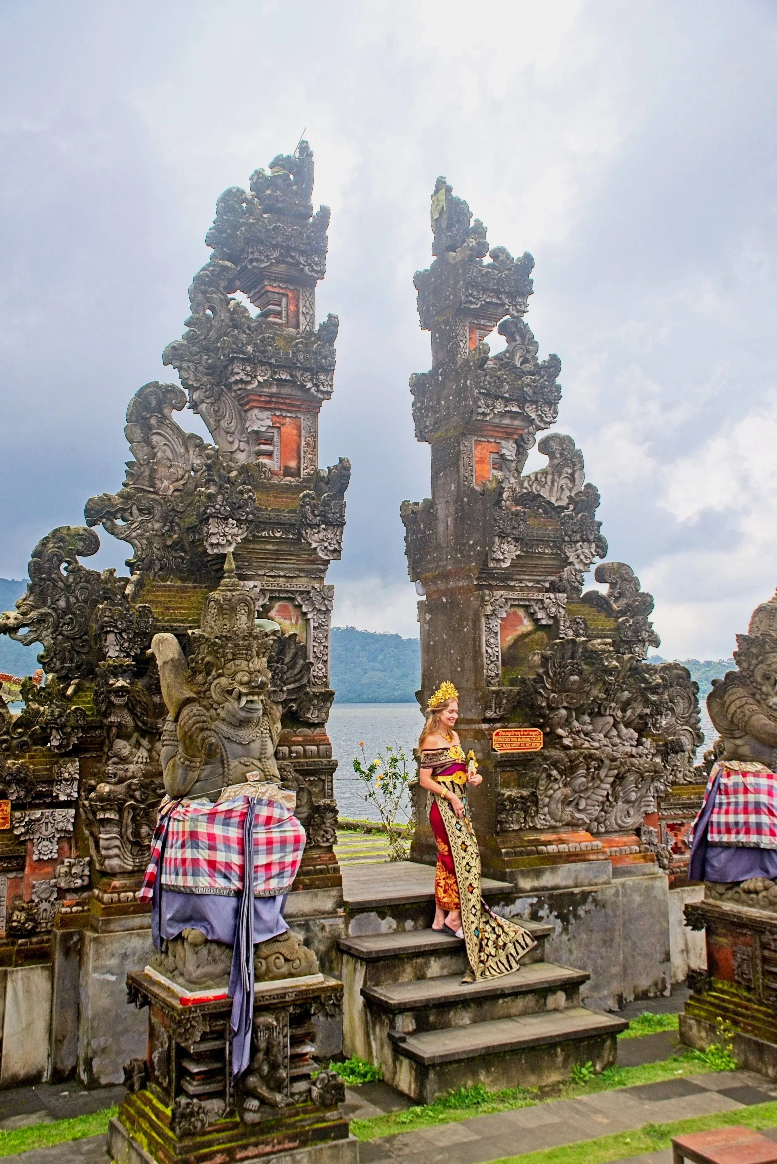Tourists can dress up in traditional costume and have their photo taken