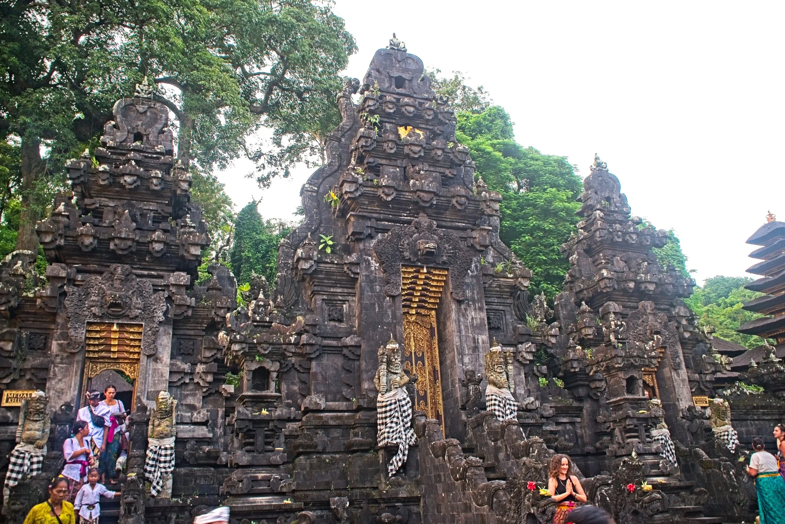 Gateway into the temple cave.