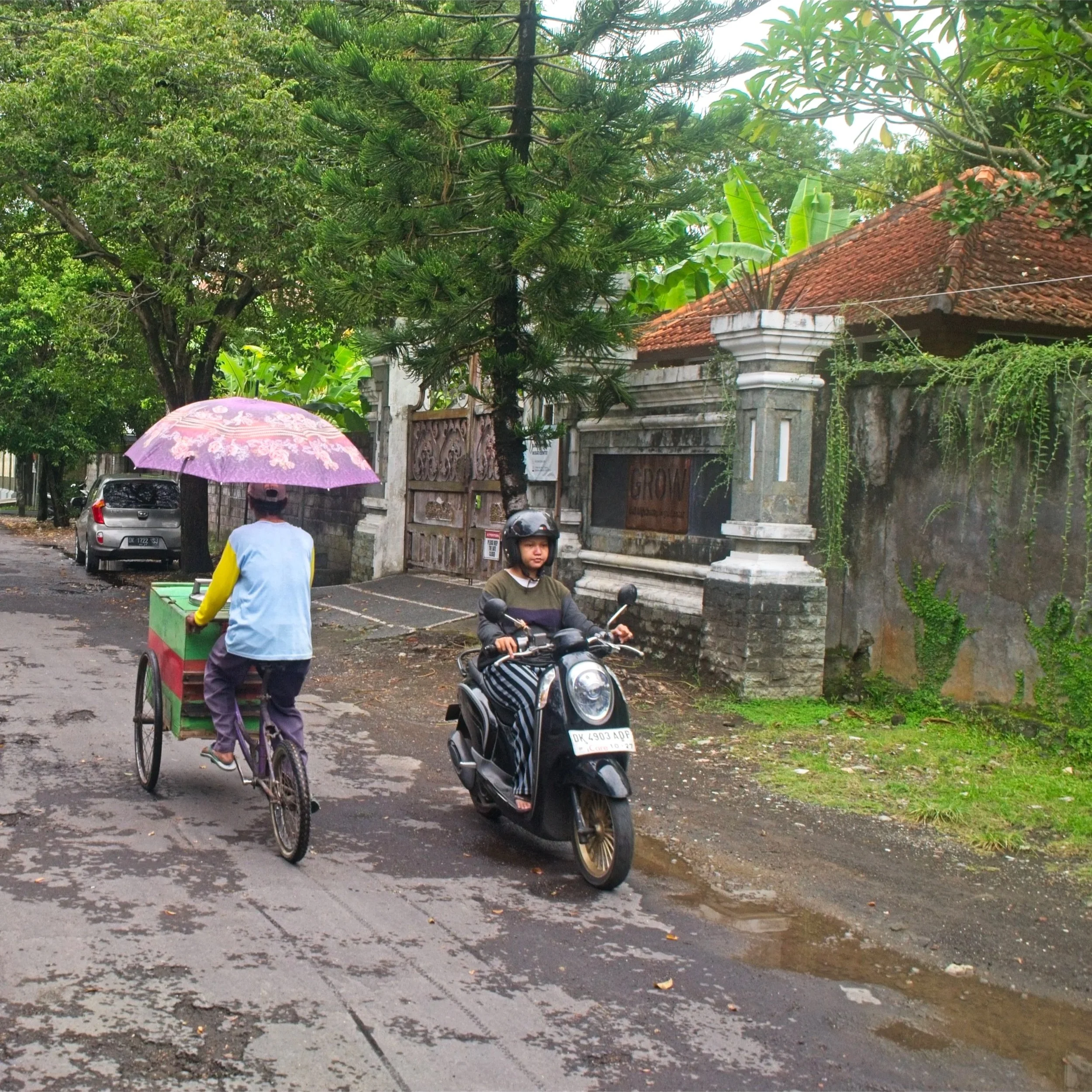 Sales by bicycle