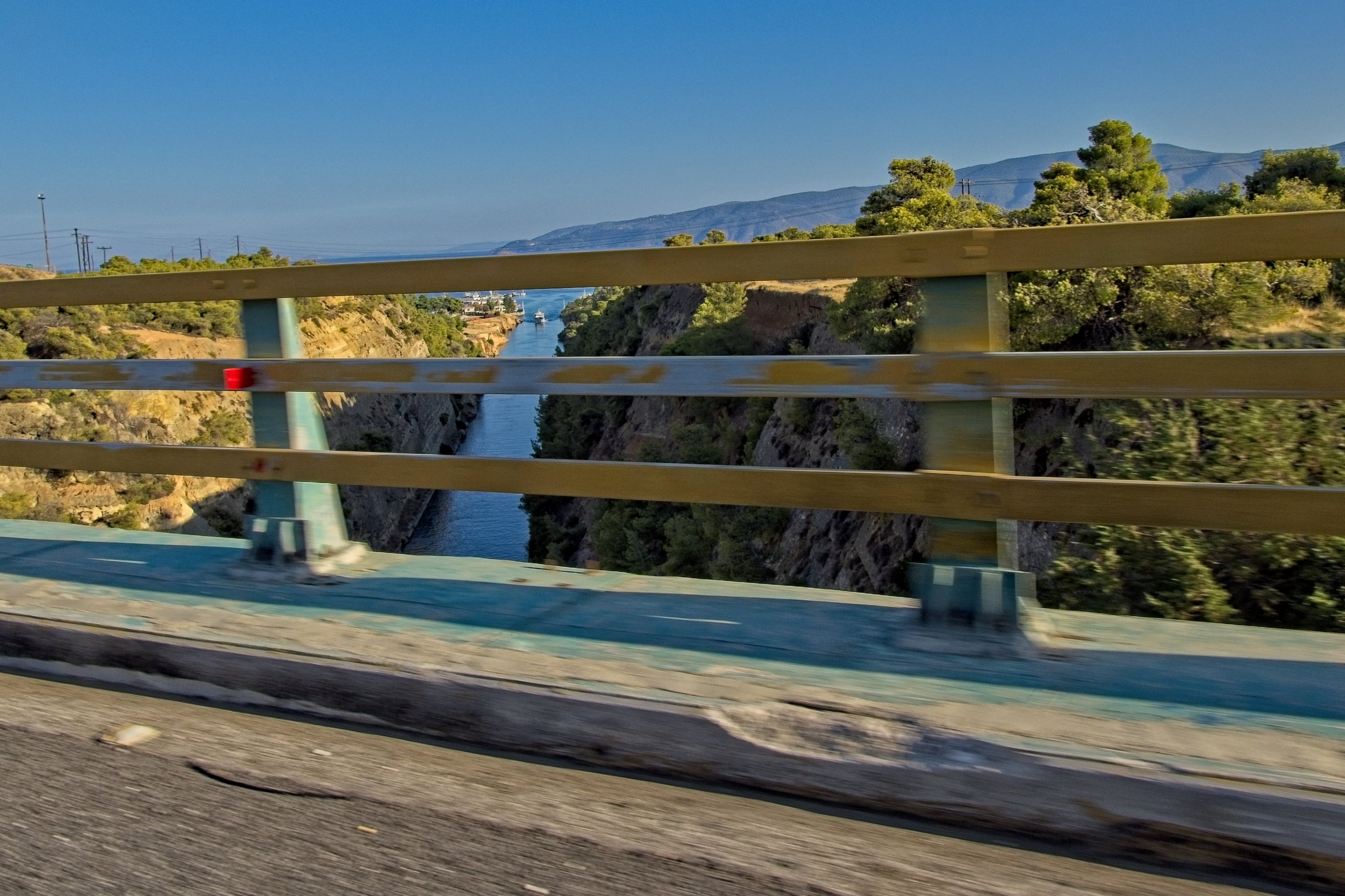 View of canal from the modern highway