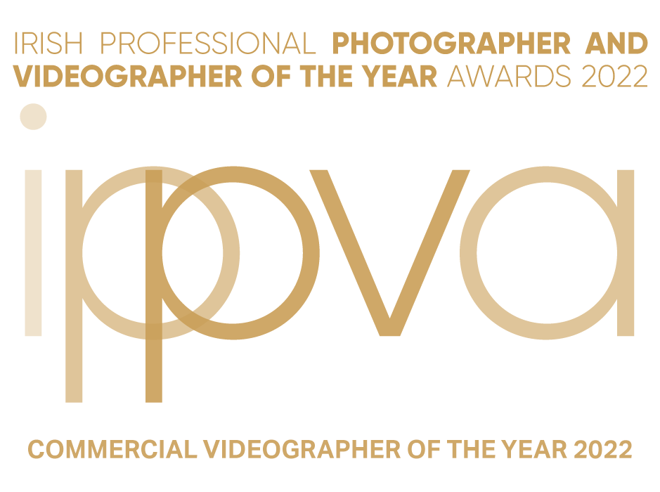 IPPVA Commercial Videographer of the Year 2022. Irish Professional Photographer and Videographer Association.  IPPVA, the professional body for photographers and videographers in Ireland.