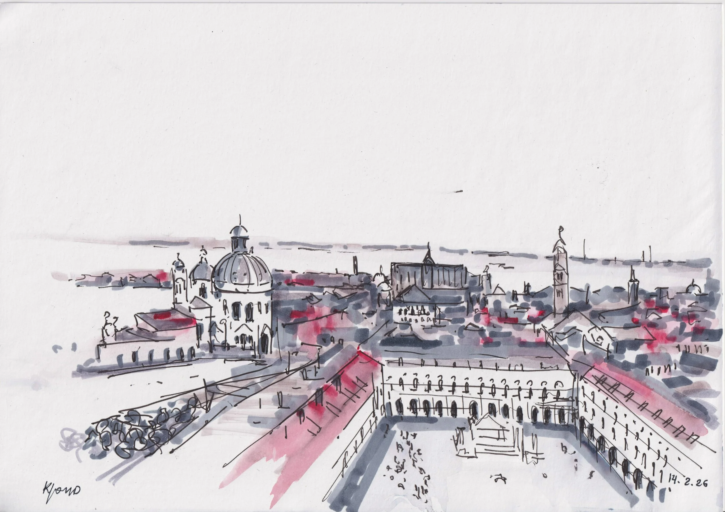 View of St Mark's Square