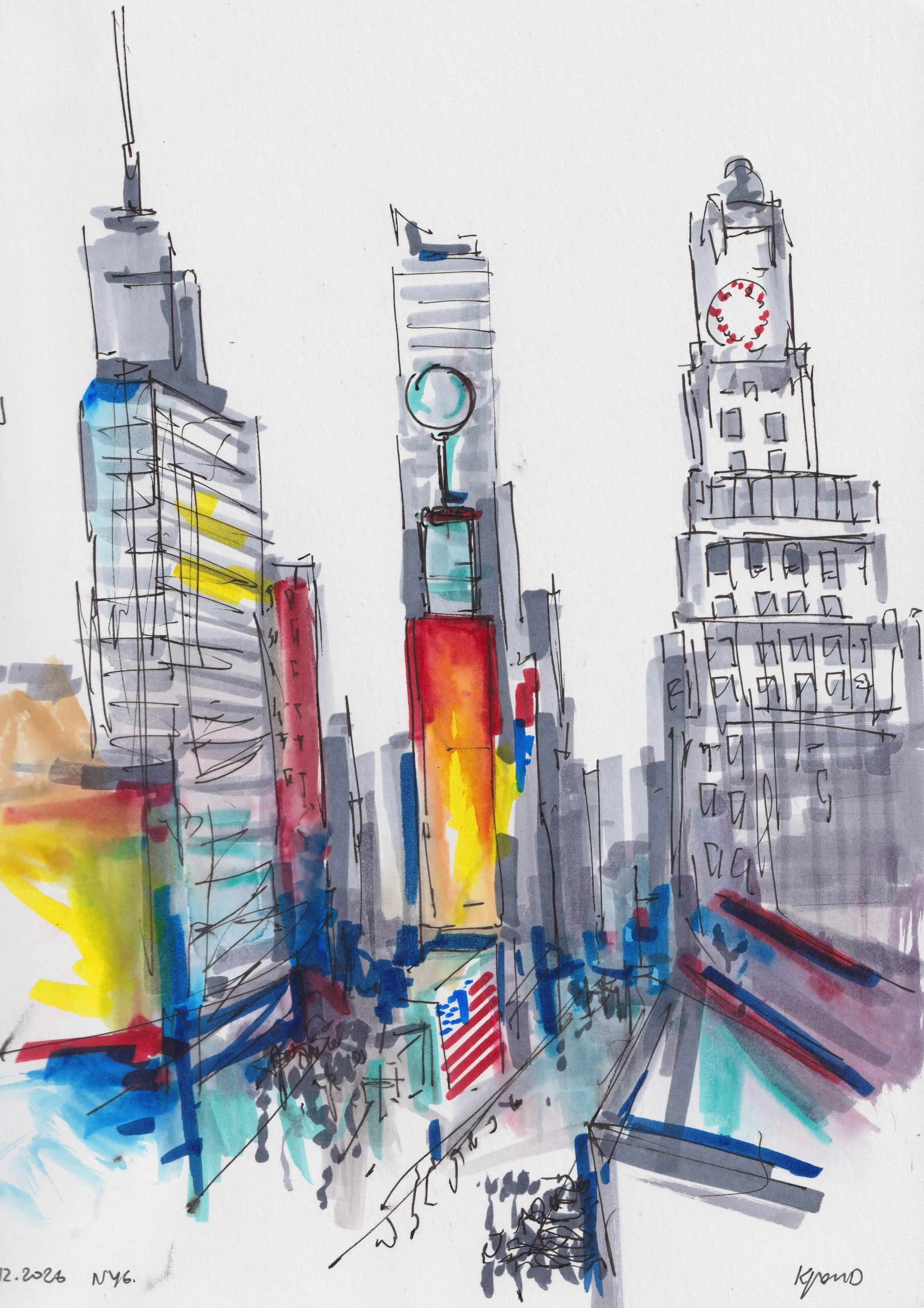 Times Square on NYE