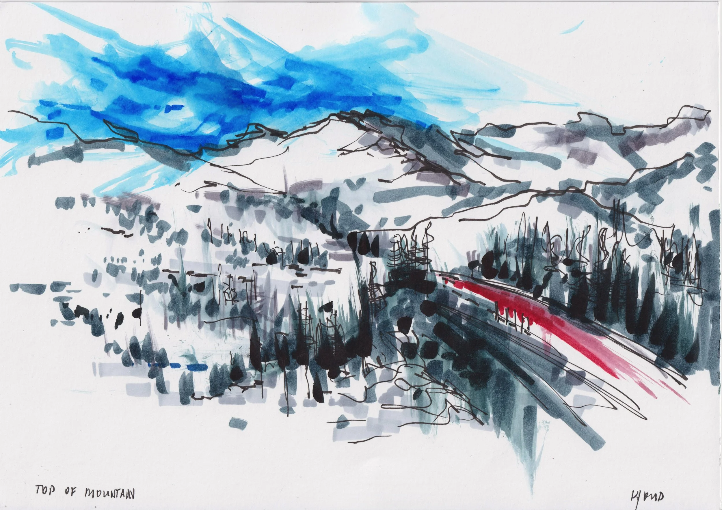 Bernina Express Through The Alps