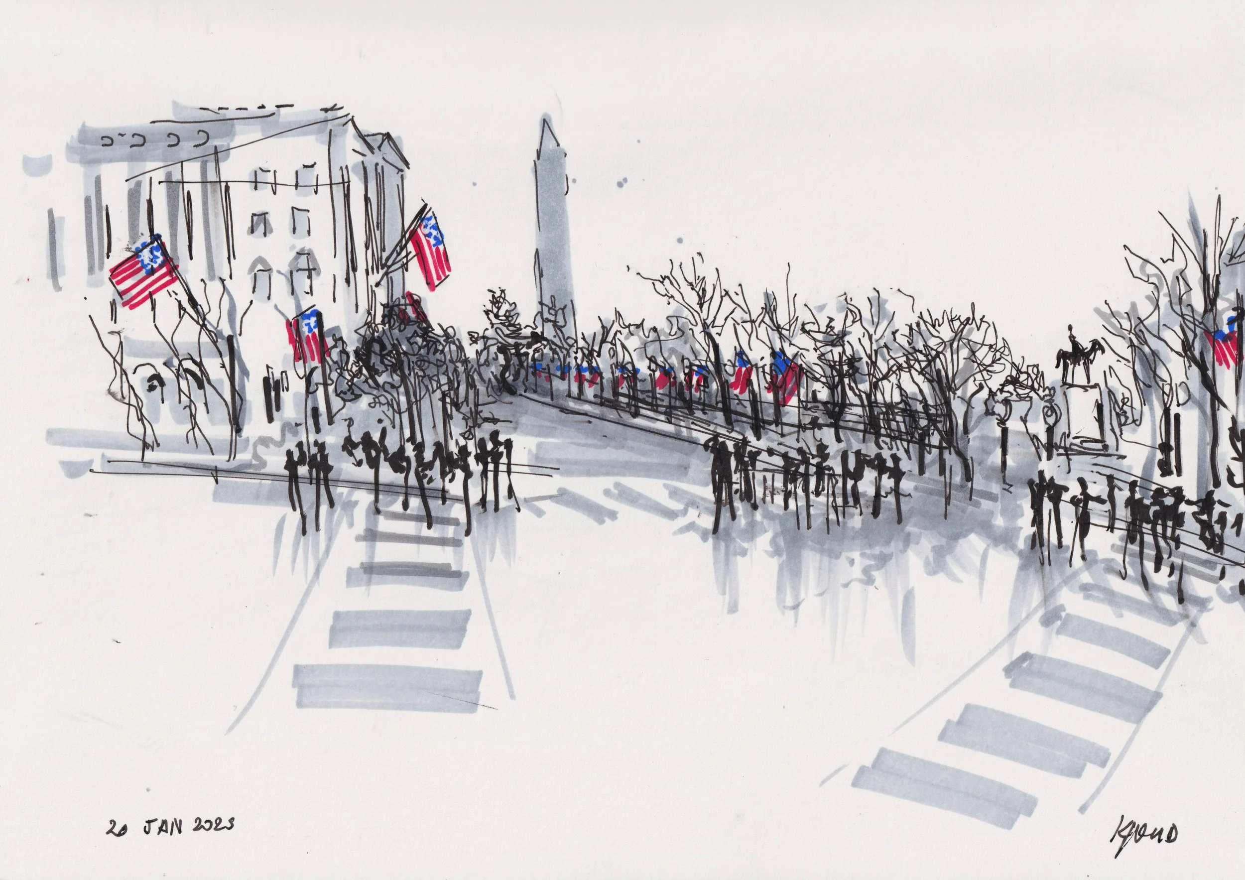 Washington Monument and the National Mall