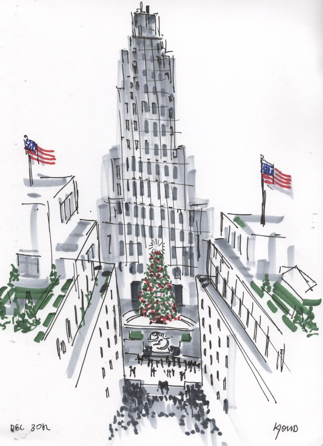 Rockefeller Christmas Tree from Saks