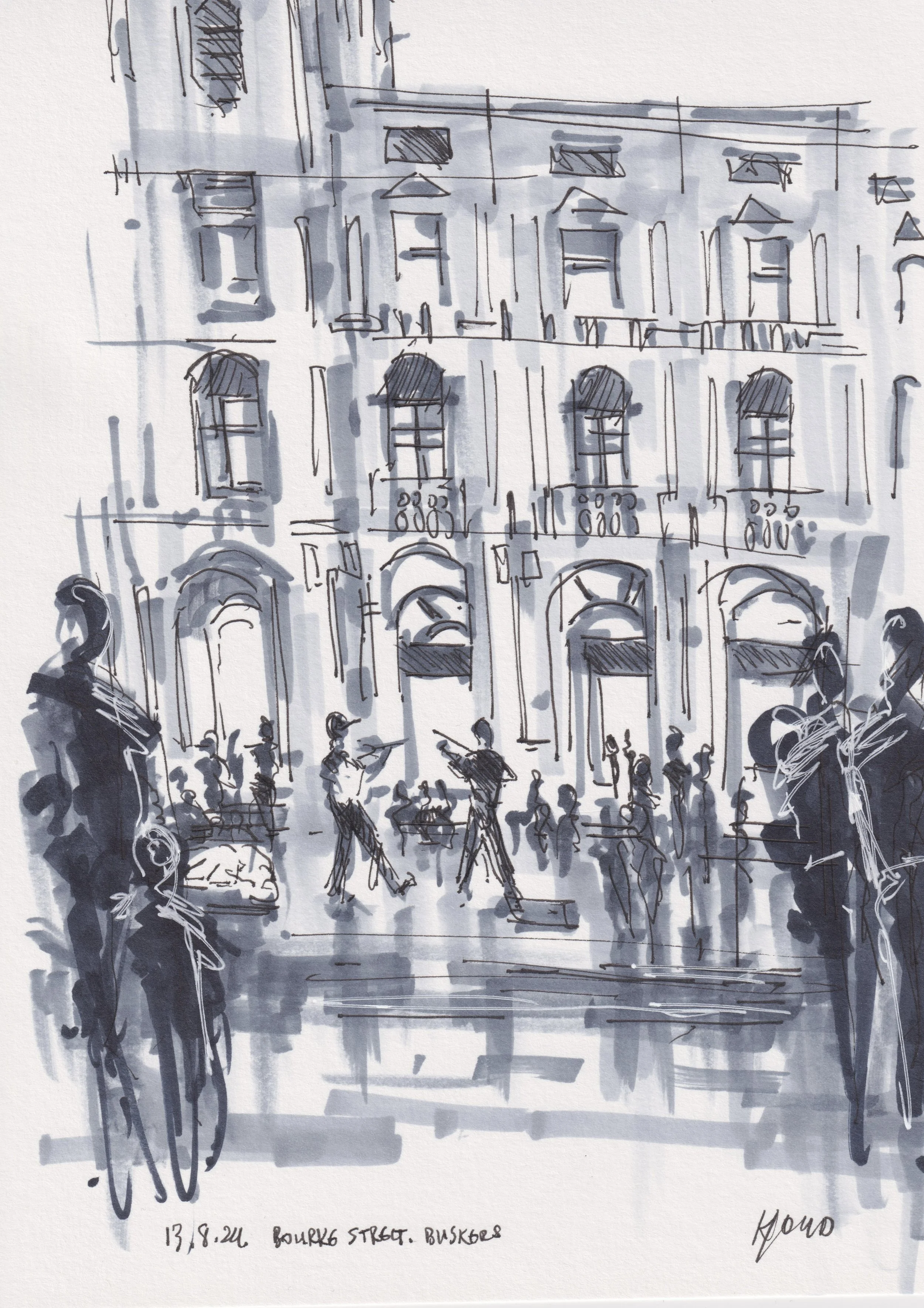 Bourke Street Buskers