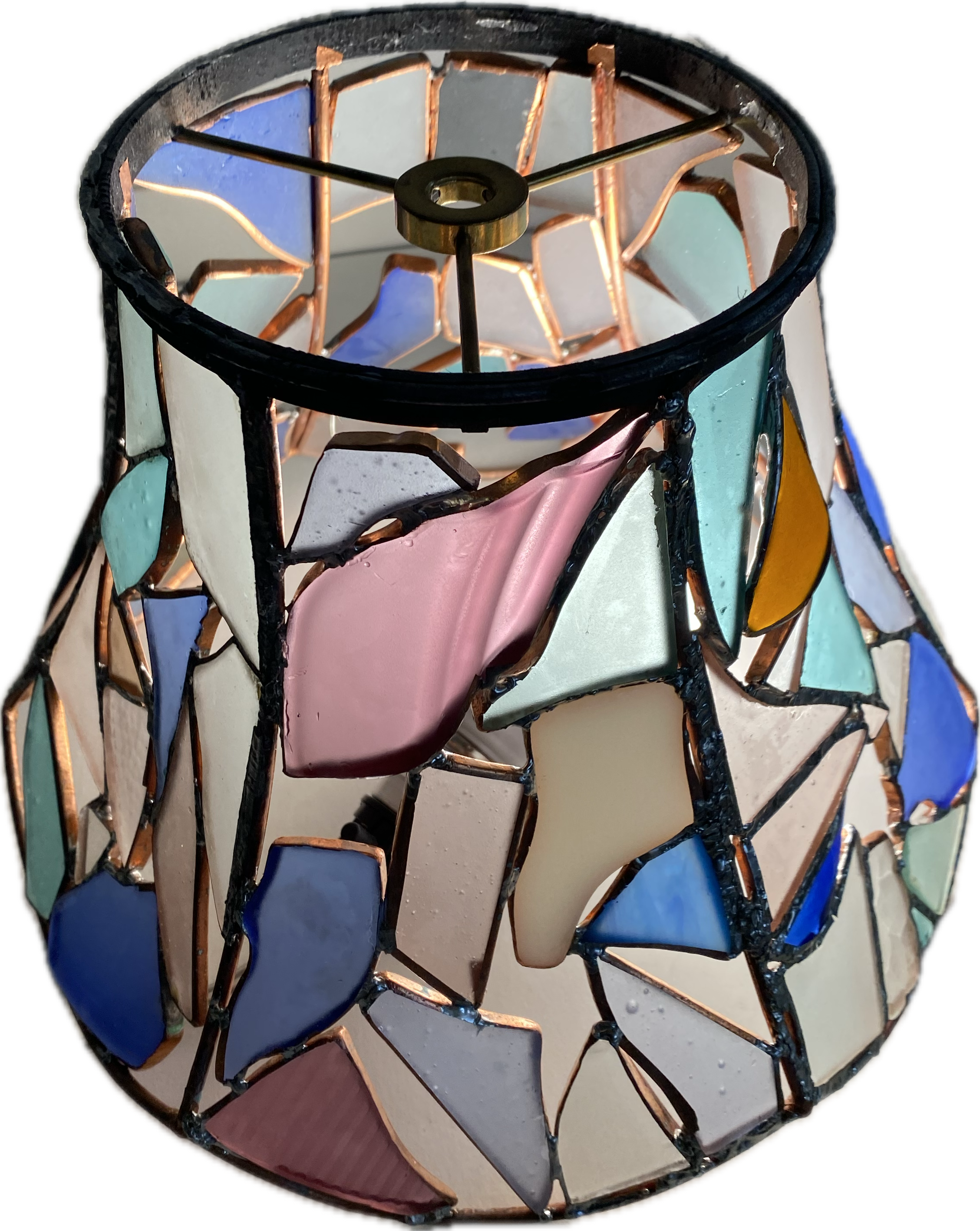 Sea Glass Lamp