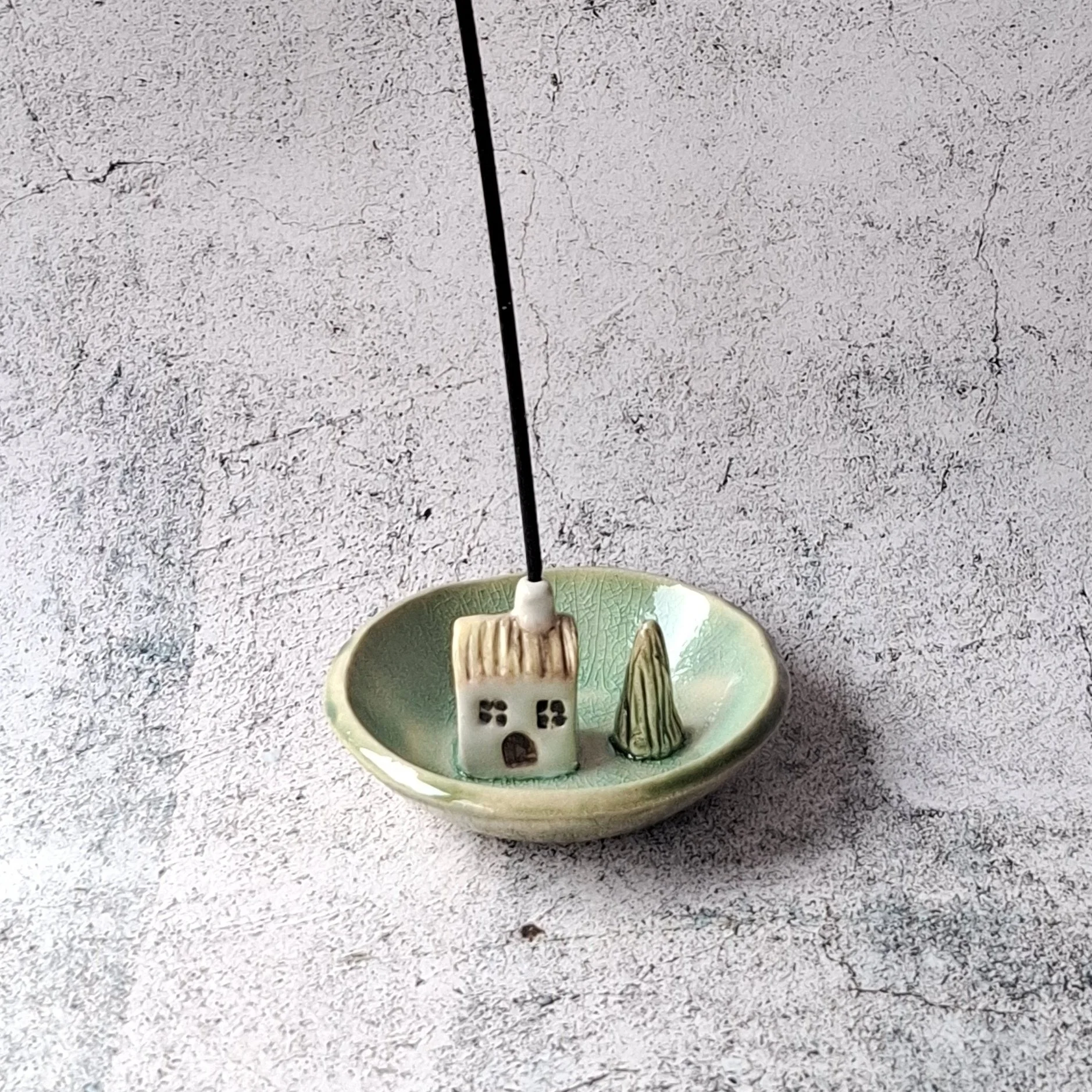 Cottage Incense Holder