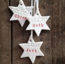 Xmas Decoration Pottery Workshop - Sat 14th November