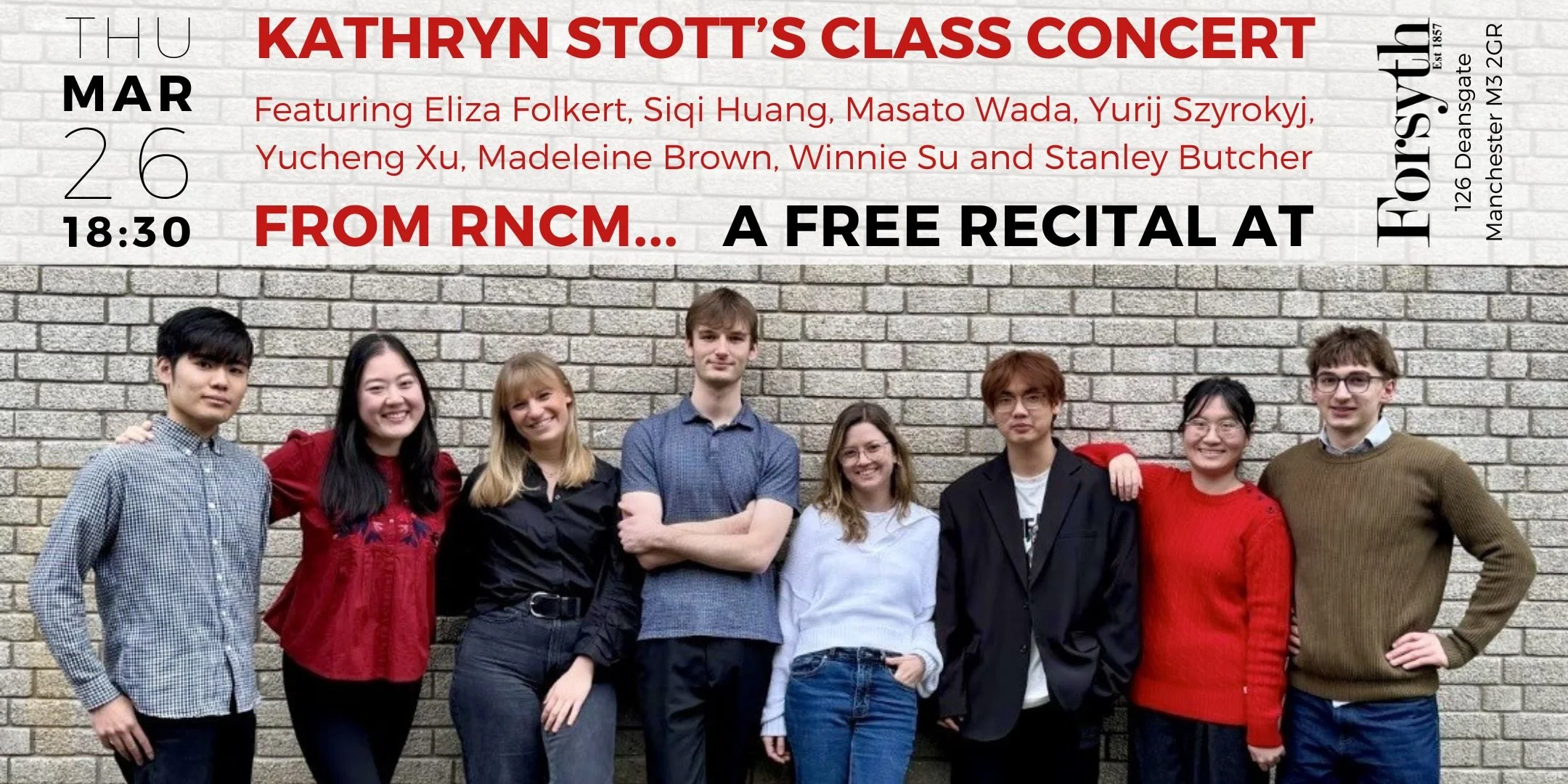 Kathryn Stott's Studio Recital