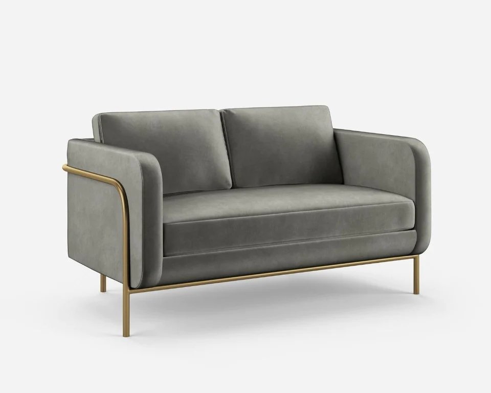 Bend Loveseat, 56"