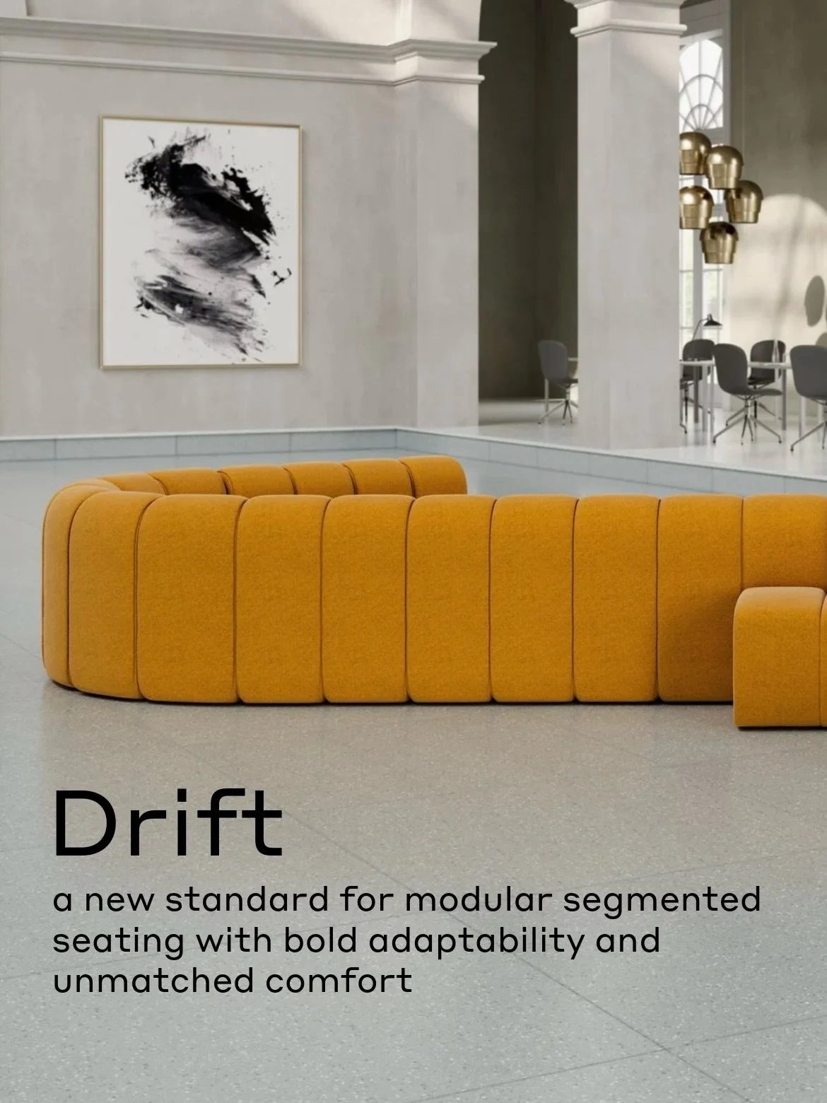 What sets our Drift Collection apart from other modular options? 

C O M F O R T 

We completed over a dozen custom projects featuring variations of this design before standardizing the collection. 

Because we build all of our products at our own ma