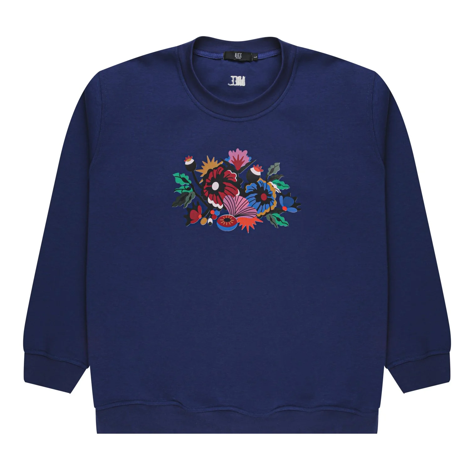 Finished professionally retouched flat-lay photograph of dark blue sweatshirt.jpg