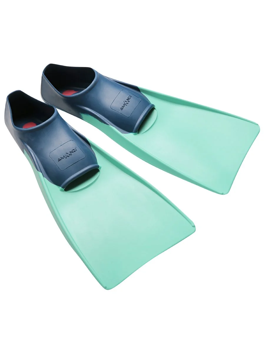 Finished professionally retouched product photograph of green fins.jpg