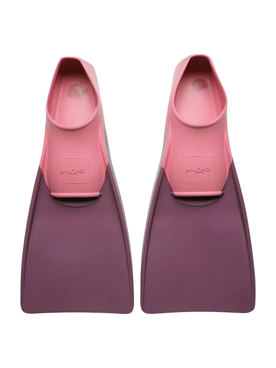 Finished professionally retouched product photograph of pink fins.jpg