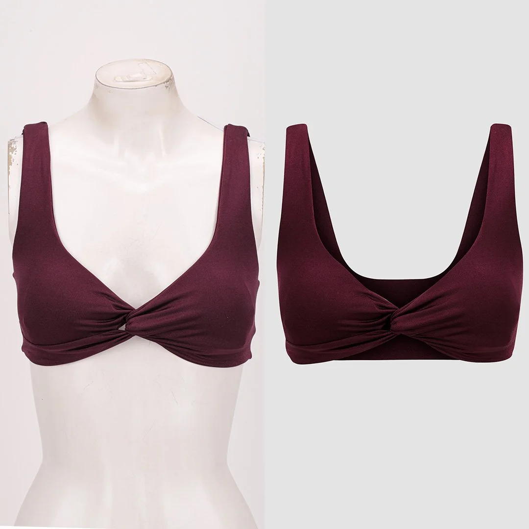 Before-and-after comparison showing the original mannequin photograph and finished ghost mannequin image