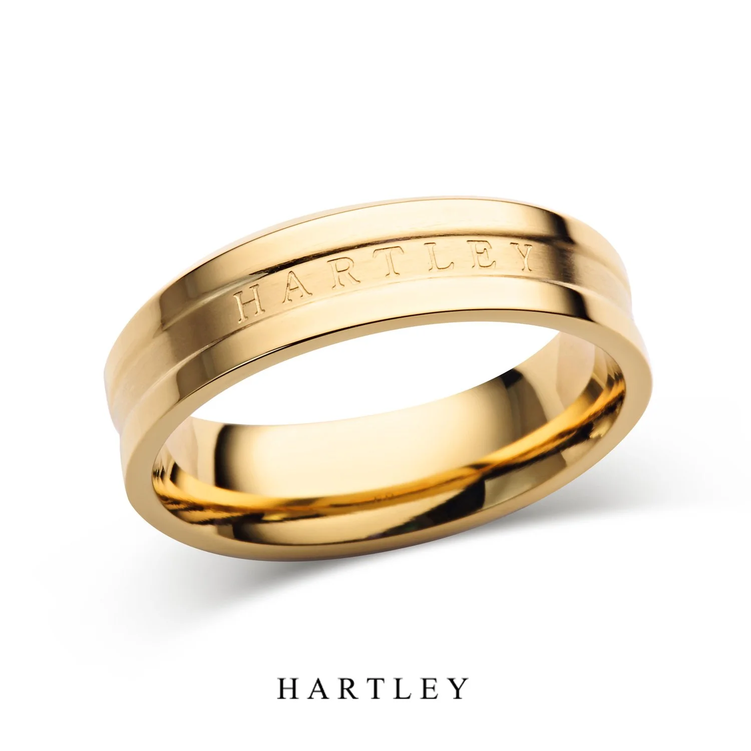 Gold Ring Photographed on Angle for Hartley