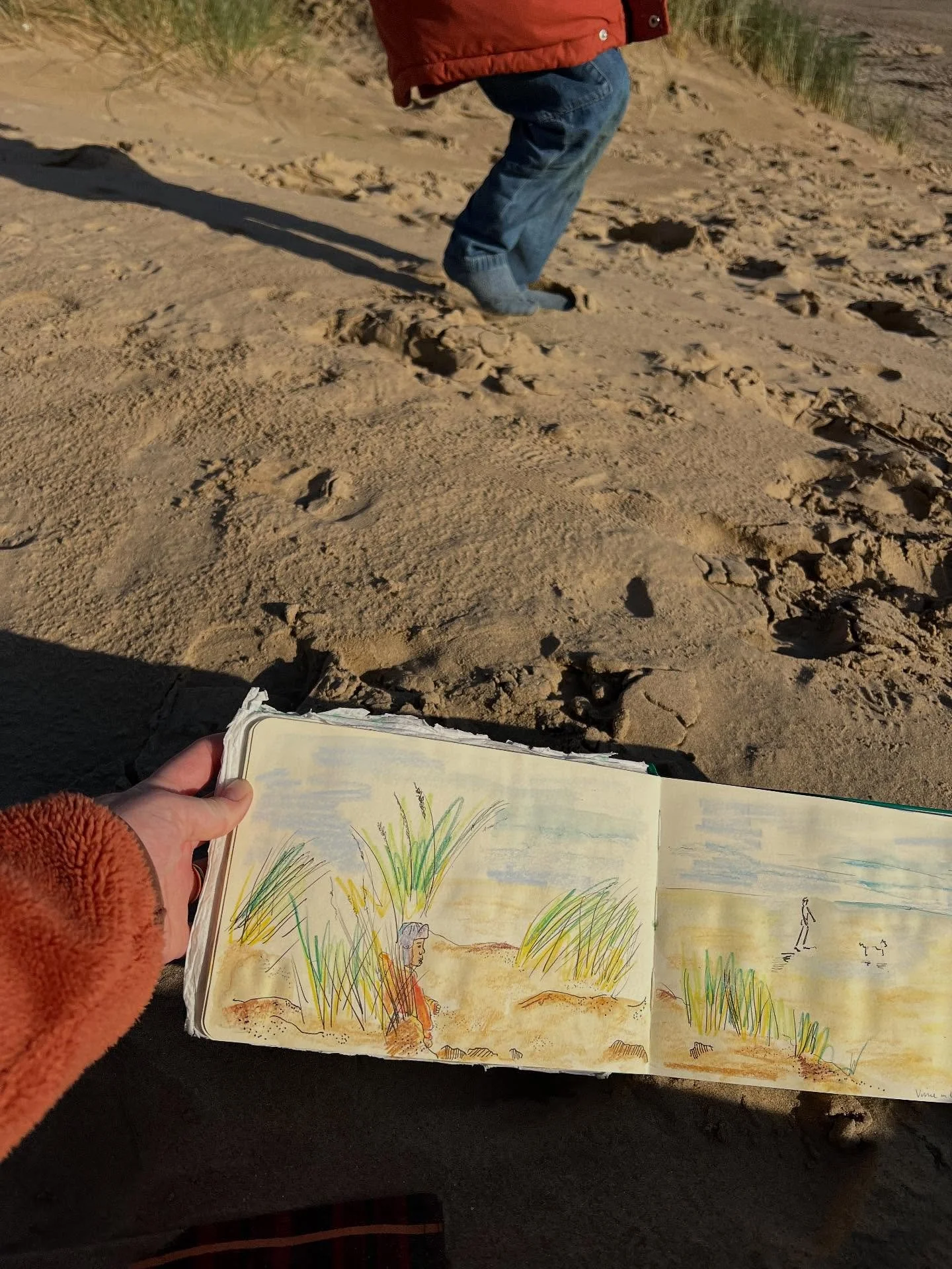 V in the dunes, Autumn 2025, Camber Sands

#quicksketch #sketchbook #drawingfromlife #drawingfromobservation #artistinresidenceinmotherhood