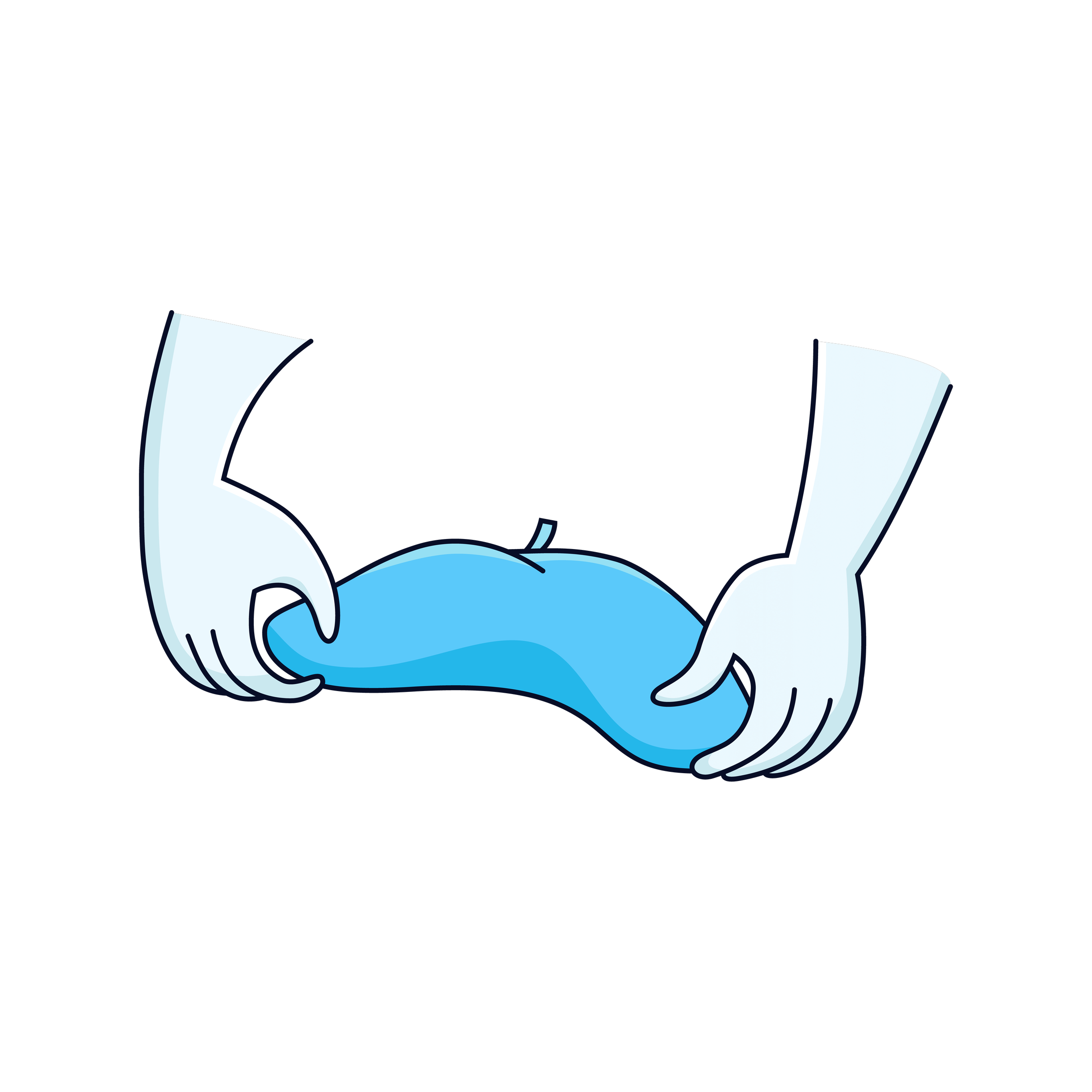 Plain Aesthetic Glass Barbecue Containers