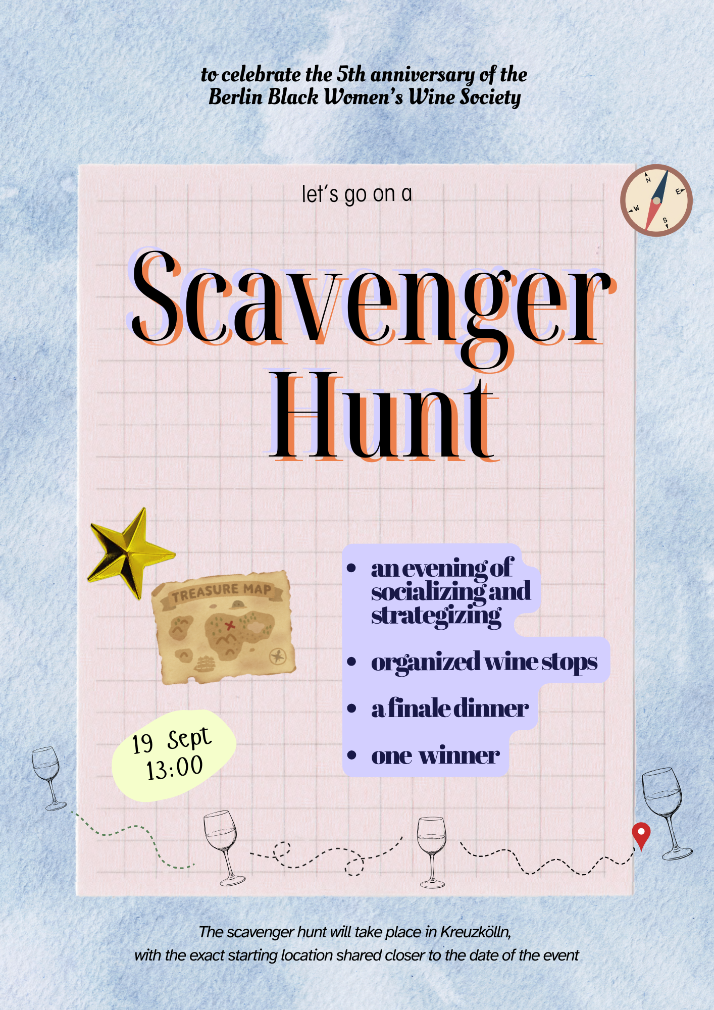 Member Ticket: 5th Anniversary Scavenger Hunt - 19 Sept