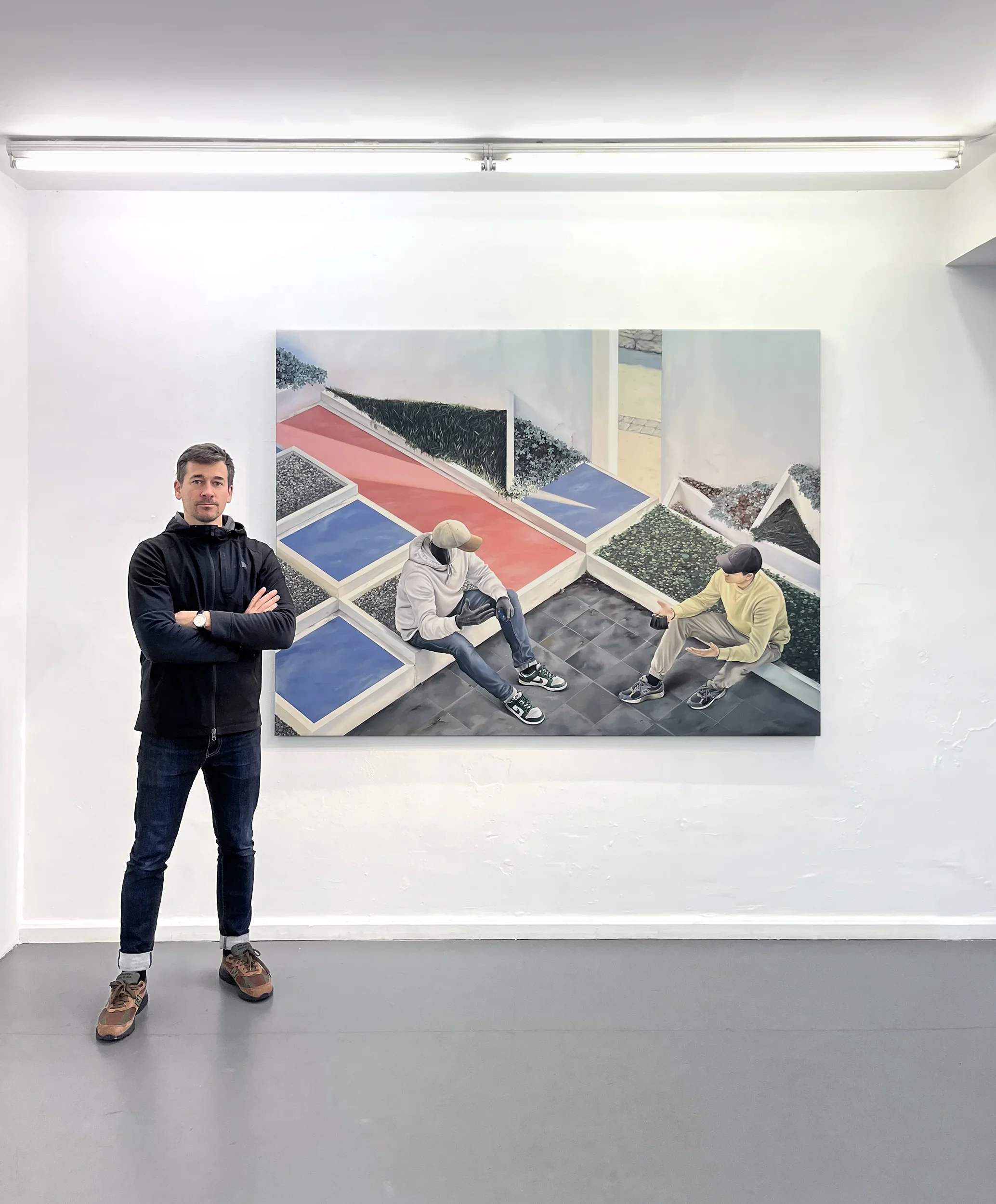 JULIEN PRIMARD PORTRAIT ARTISTE PEINTRE