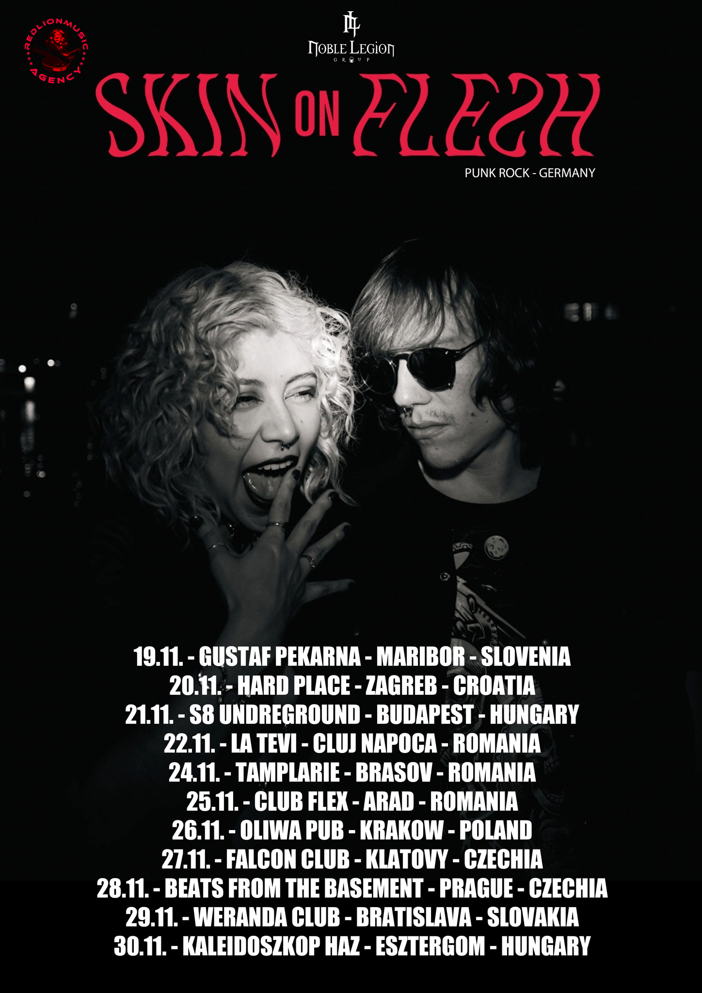 Skin On Flesh through Eastern Europe (HU, Ezstergom - Kaleidoszkop Haz)