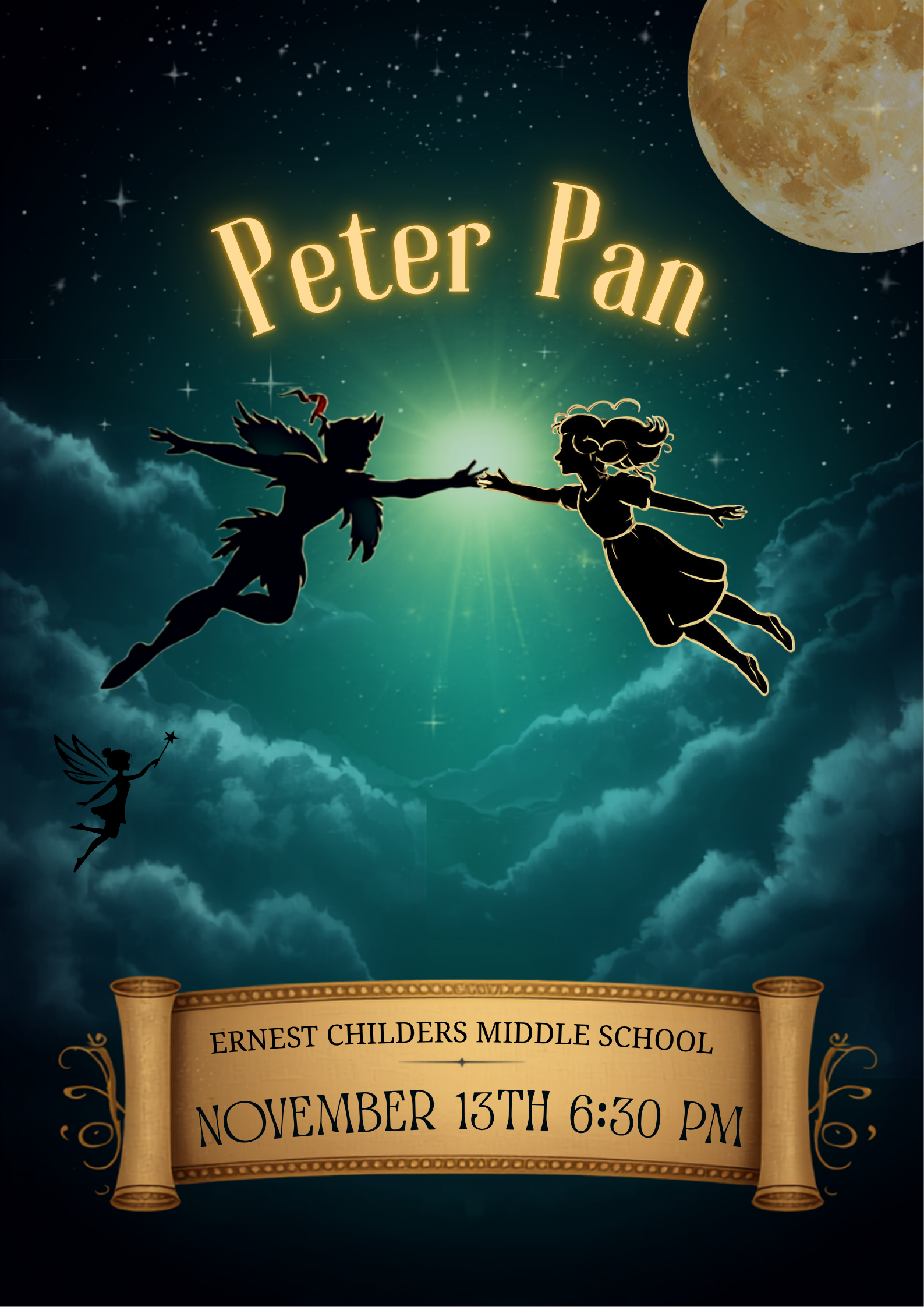 "Peter Pan"- ECMS Fall Play