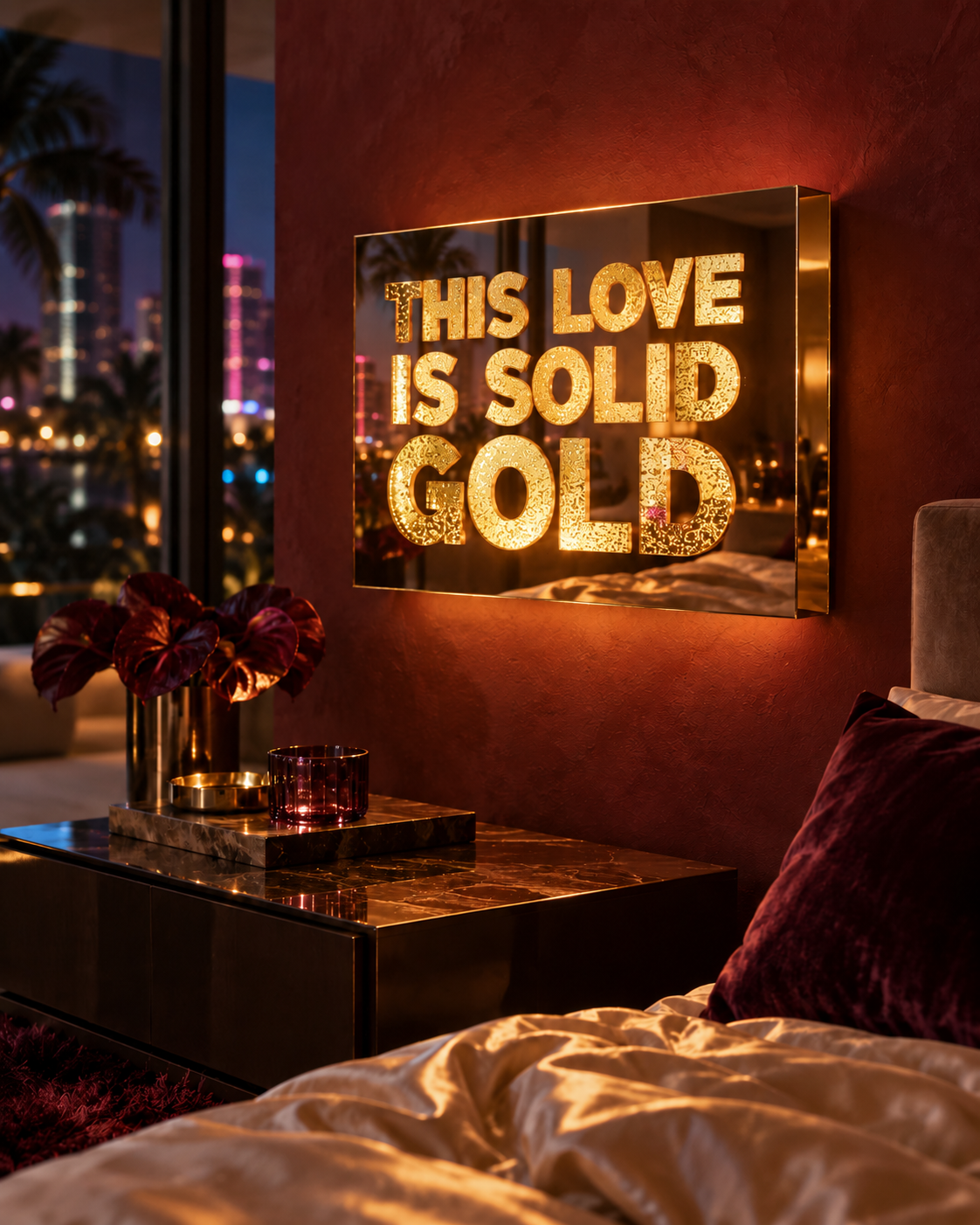 SOLID GOLD LIGHTBOX