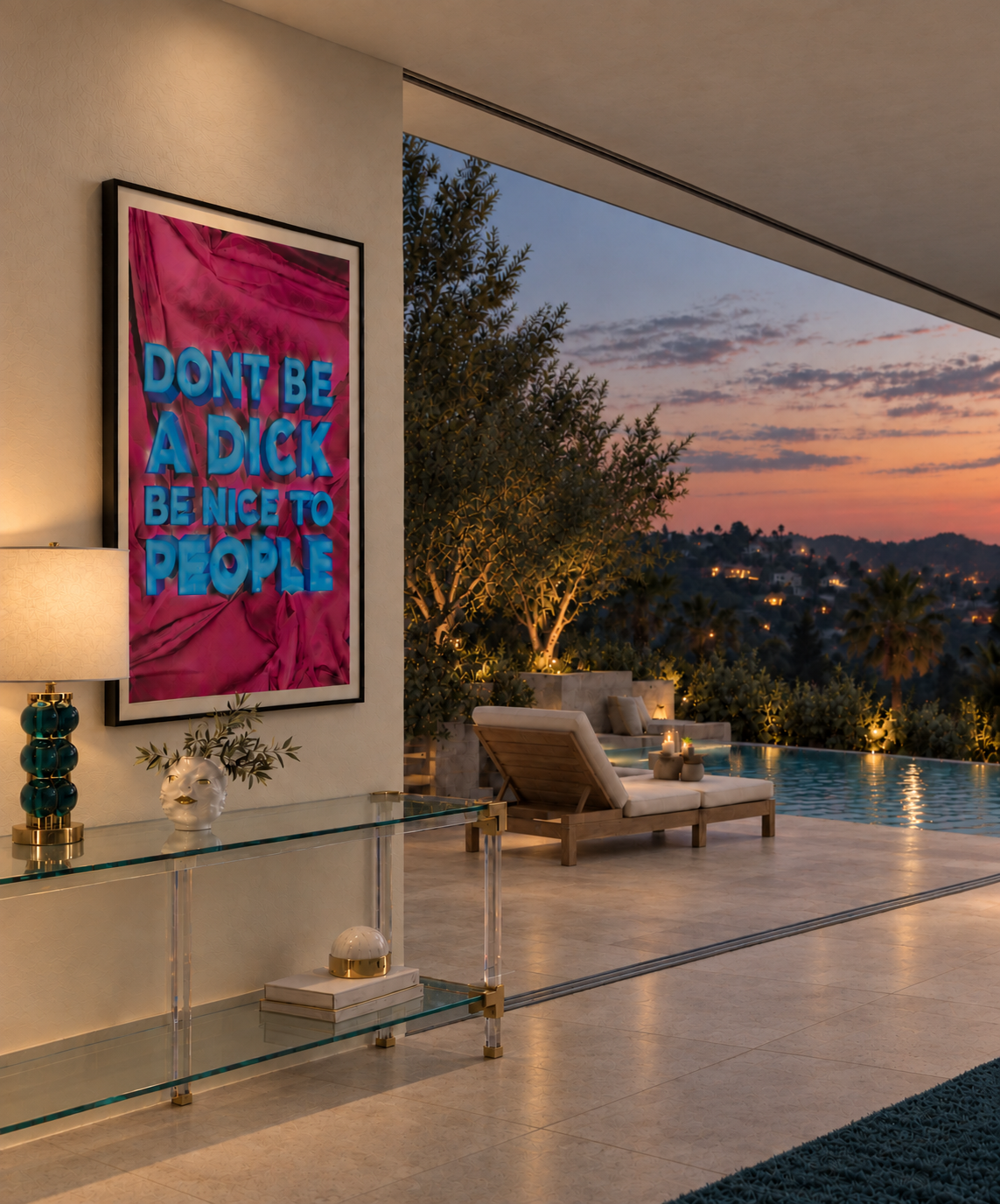 BE NICE PRINT // PINK EDITION