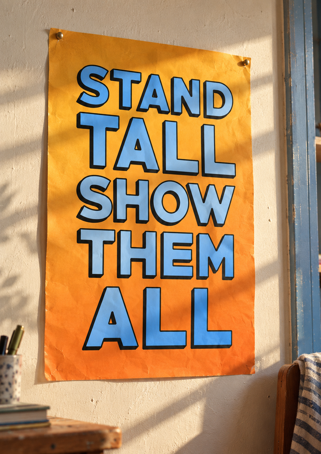 STAND TALL // PIN-UP *LIMITED EDITION*