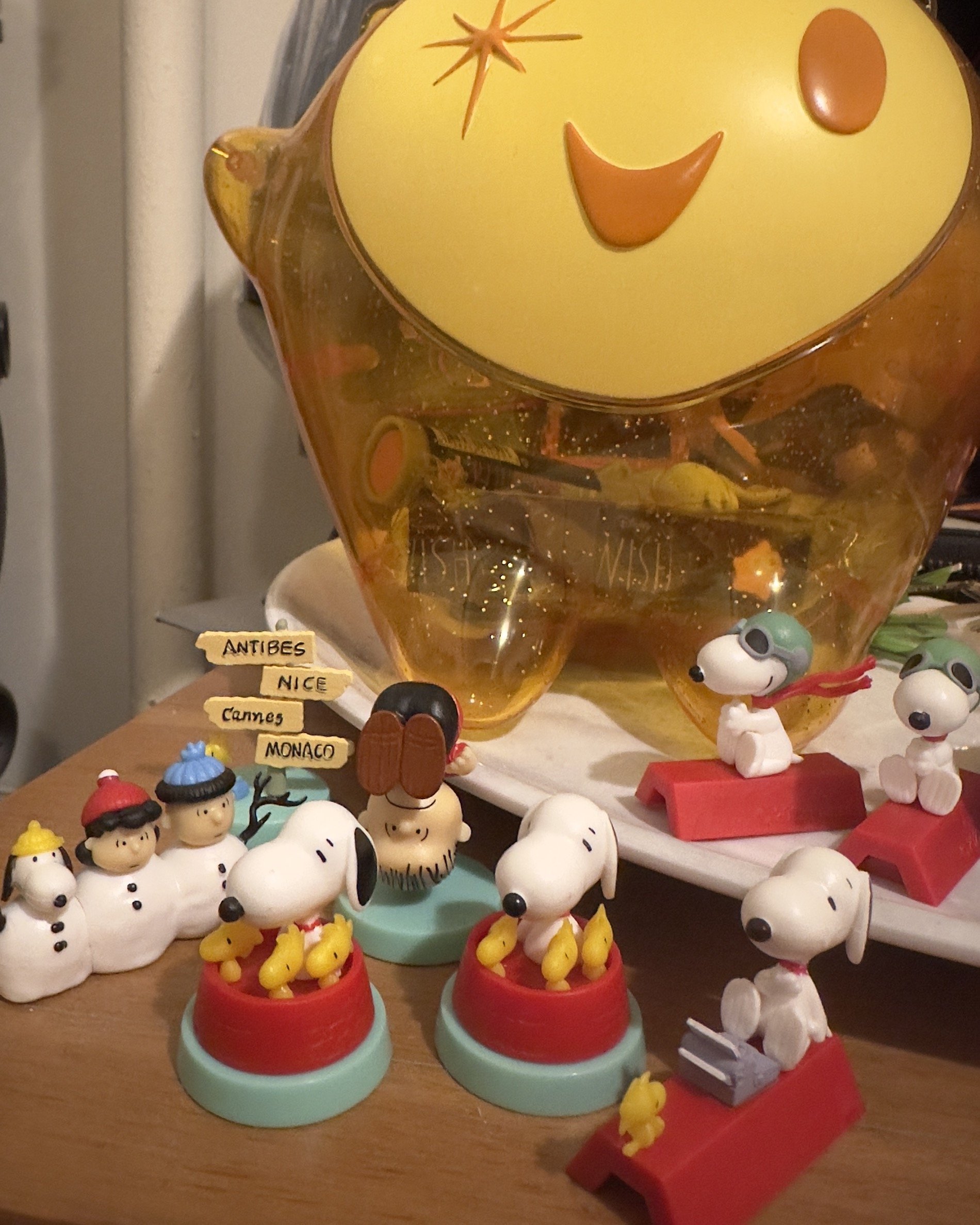 Adorable figures from the Peanuts Snoopy Chocolate Egg.jpg