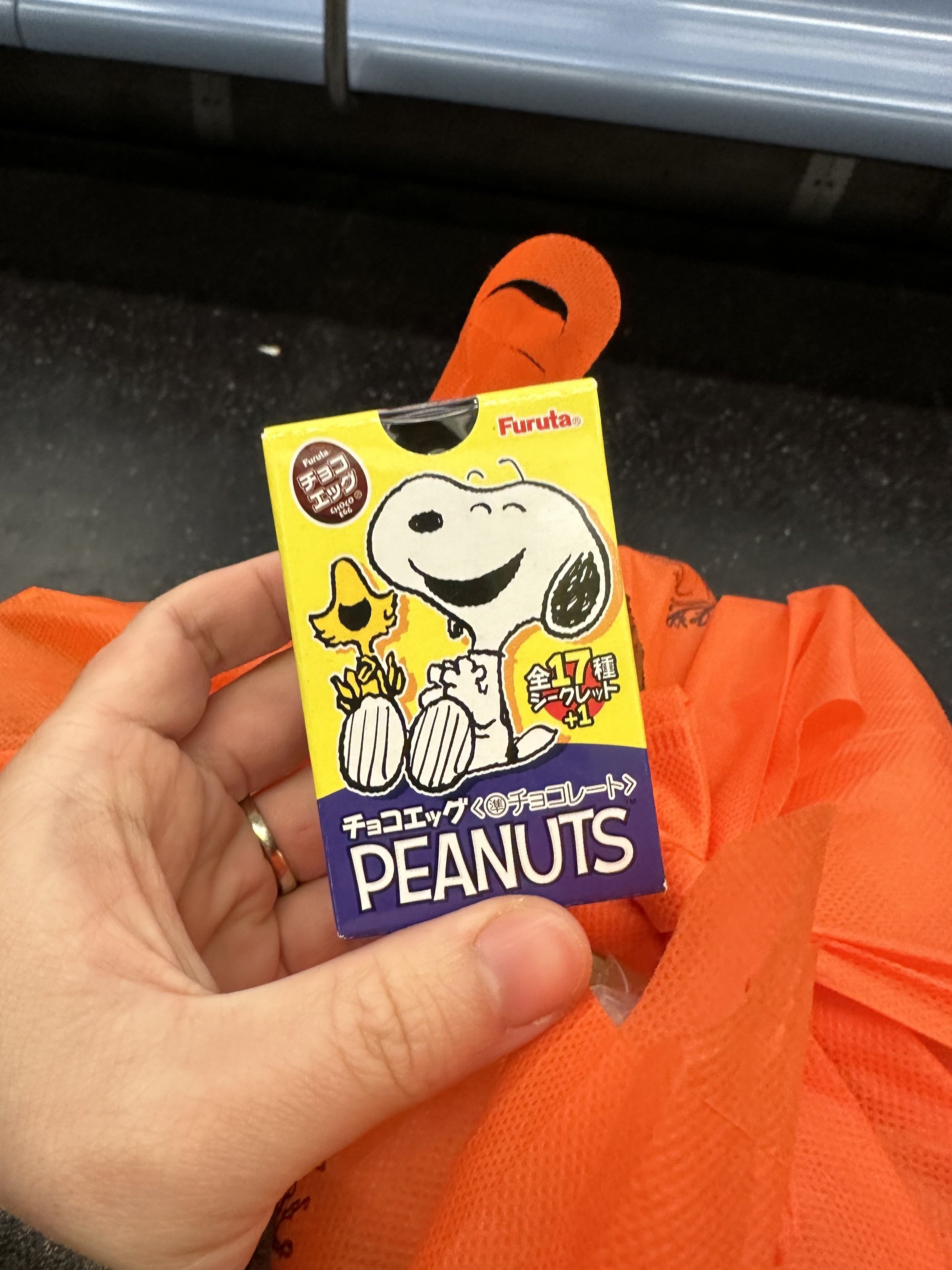 The Peanuts Snoopy Chocolate Egg from J-Mart Supermarket..jpg