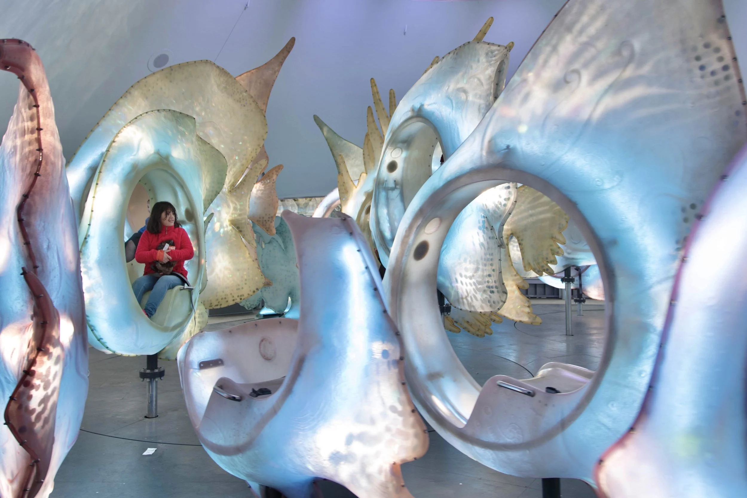 You Can Ride Fish-Shaped Gondolas at New York City’s SeaGlass Carousel ...