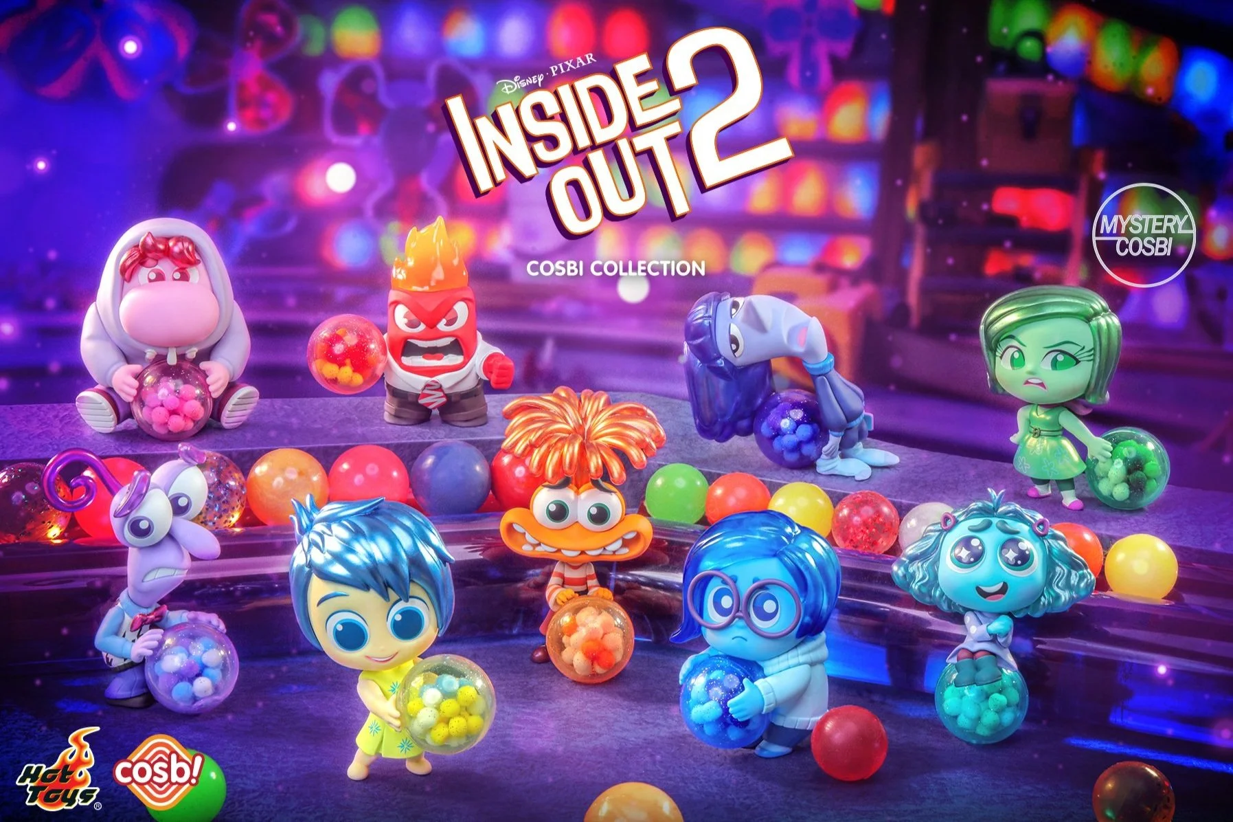 New ‘Inside Out 2’ Collectible Figures Featuring Both New and Original ...