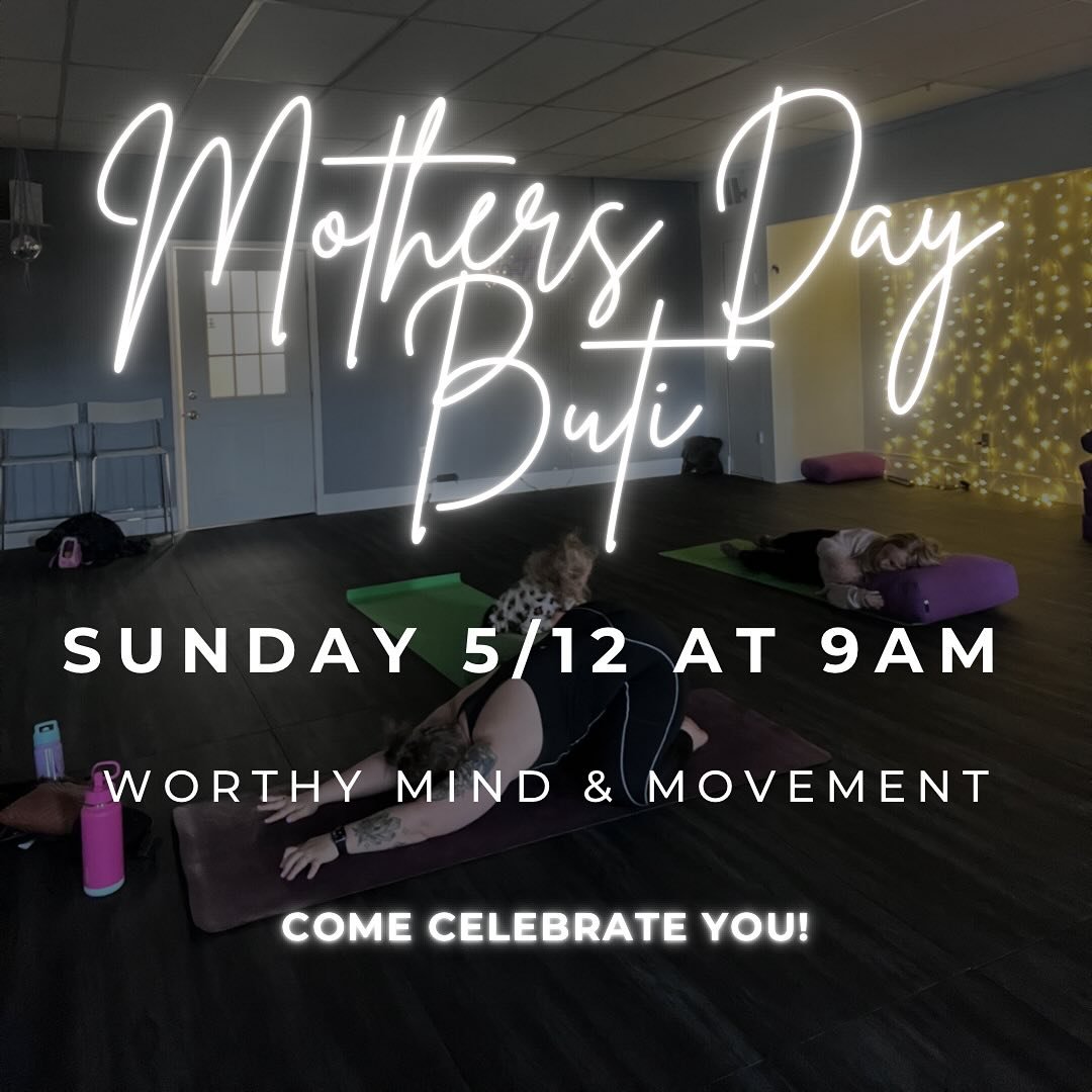 This Mother's Day, treat yourself to a morning Buti experience!

Connect with your body, ignite your spirit &amp; celebrate your badass self 💥

This class is designed to celebrate YOU&mdash;your strength, your beauty, your journey, so on this specia