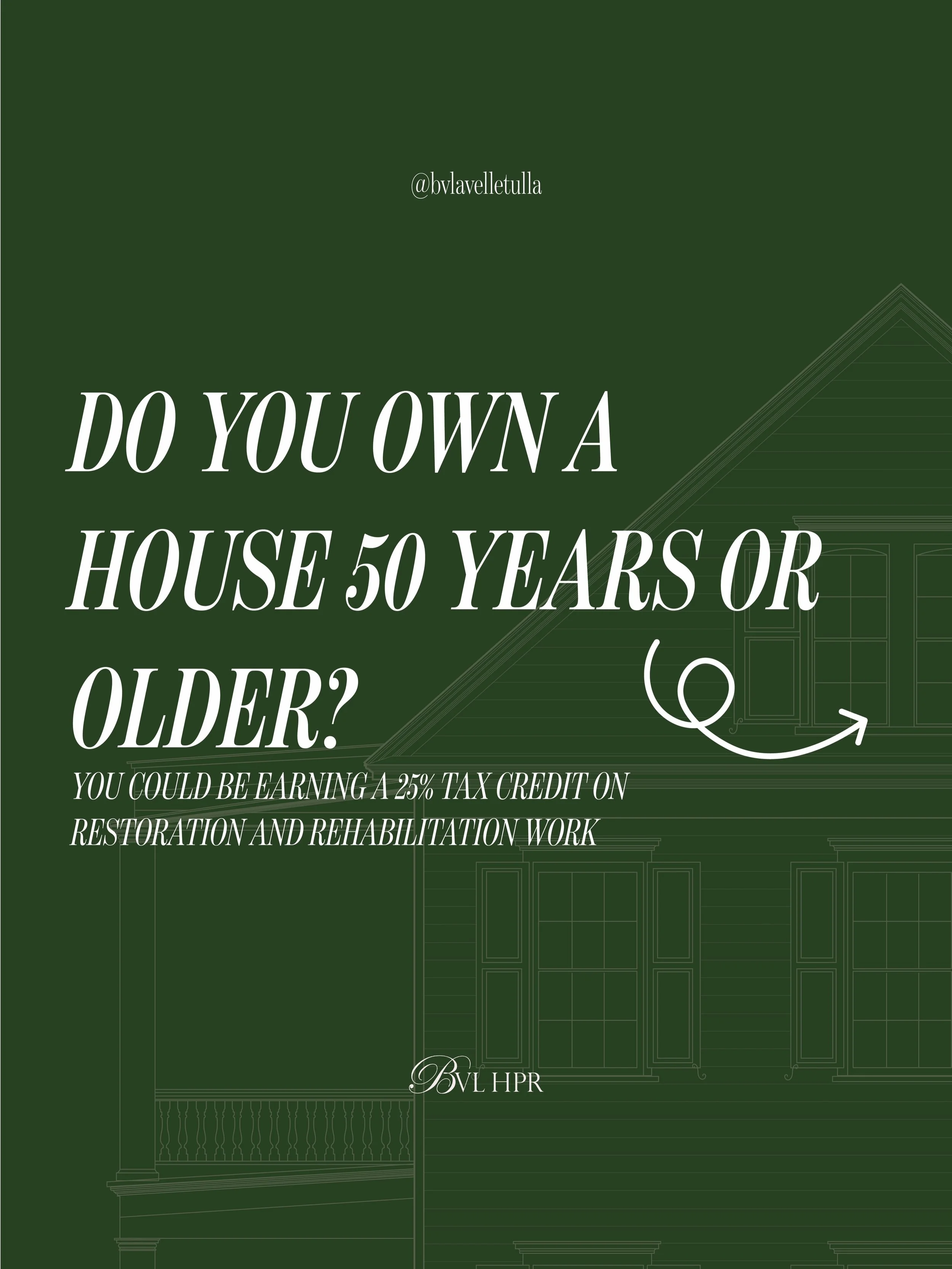 The SC Historic Homeowner Tax Credit can be THE game-changer to any renovation/preservation project - and not many homeowners even know about this incredible program. For jobs well done, there is so much hard-earned money left on the table!

Here is 