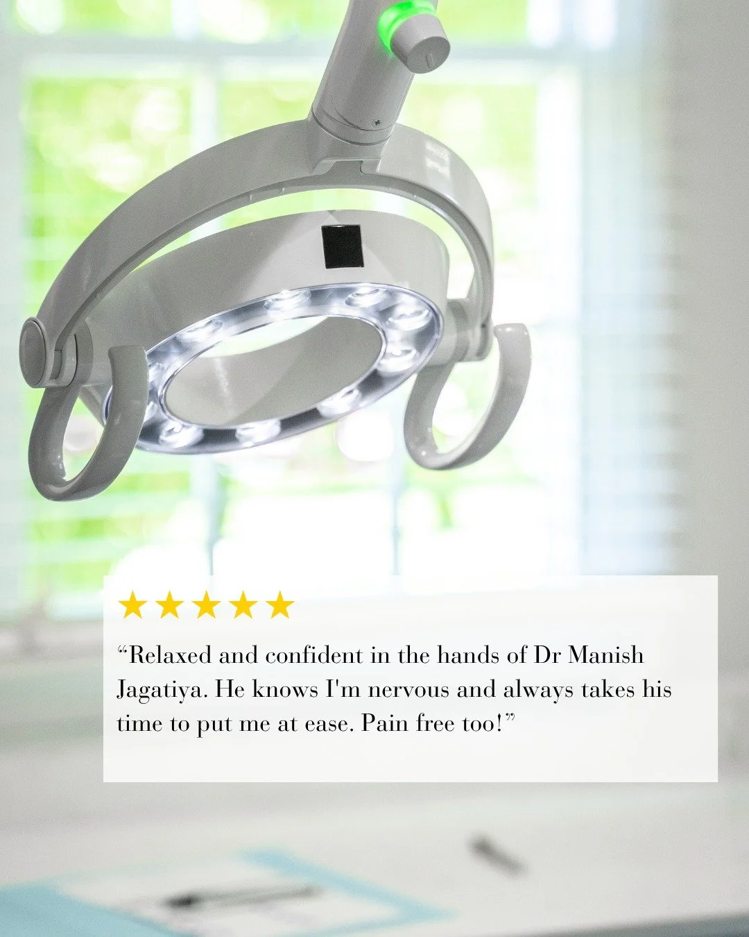 5 star review for Dr Manish 🦷✨

#dentist #dentalsmilesessex #dentalsmiles #dentalsmileschelmsford #googlereview #5starreview #5starreview #dentistry #relax #dentalwork