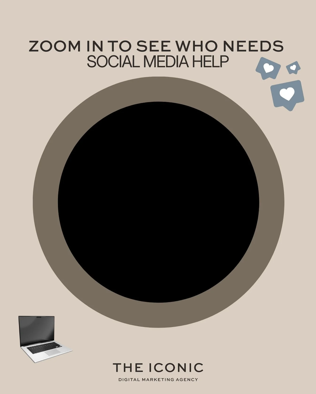 Zoom in&hellip; 👀
Yep... it&rsquo;s you.

Running a business means wearing a lot of hats. Between managing clients, staff, inventory, bookings, and everything in between, social media often becomes the last thing you want to think about (even though