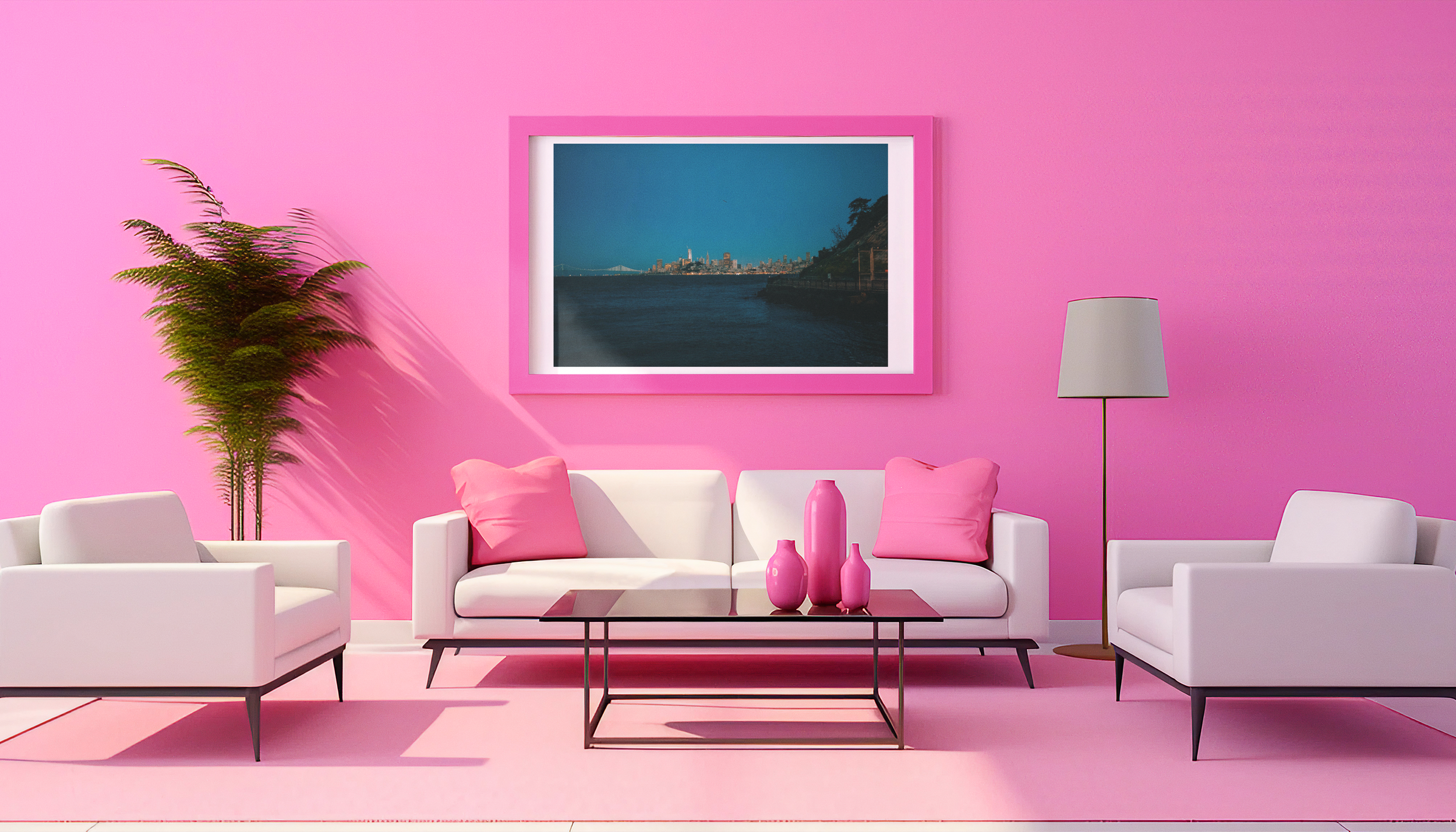 ai-created-mockup-of-an-art-print-placed-in-a-barbie-inspired-room-m35792.png